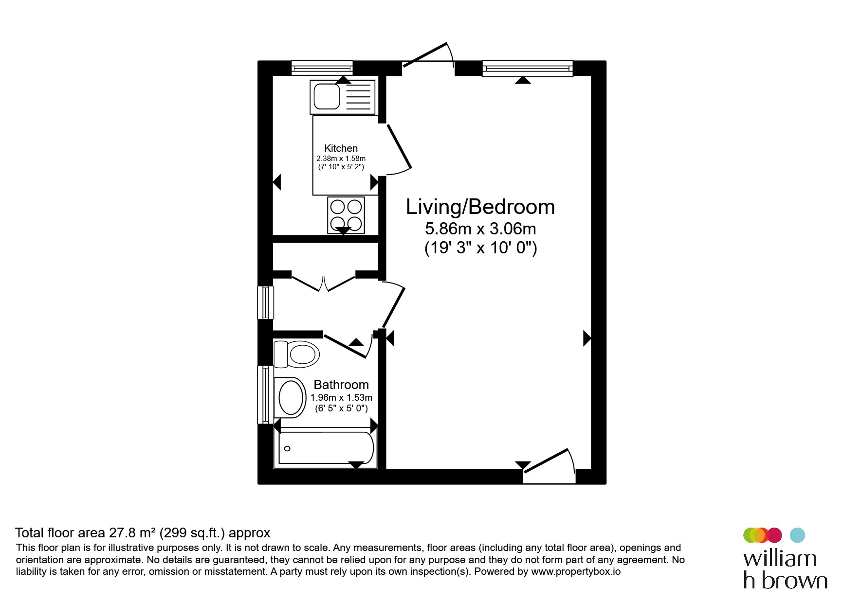 23, Fieldway Close, Leeds floorplan