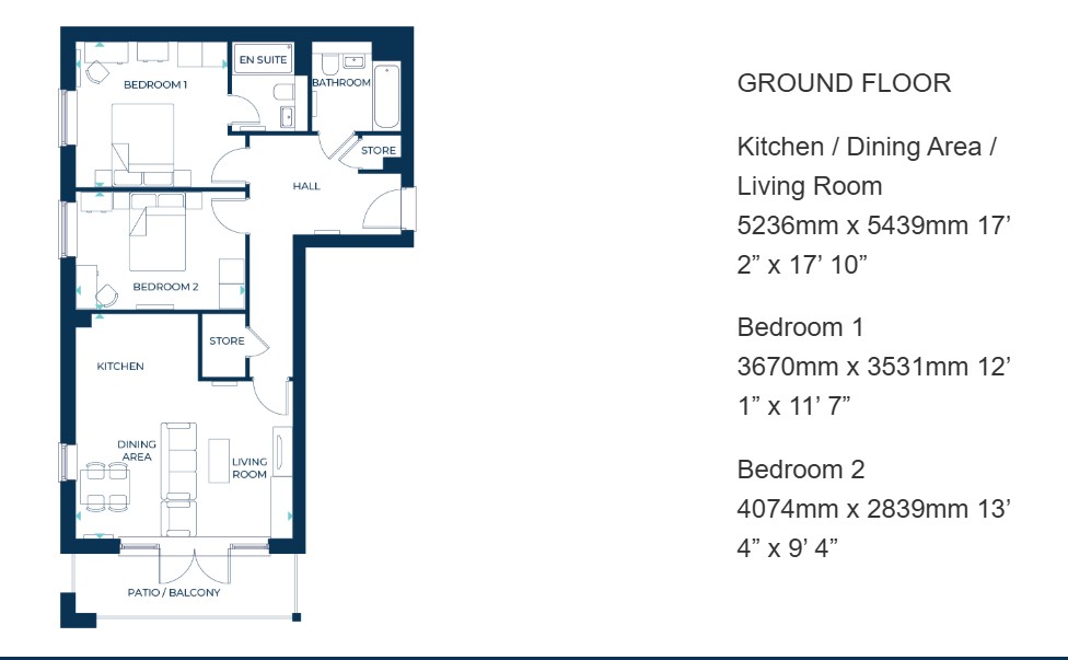 Plot 21 Admirals Court,, Maritime Park, Warsash floorplan