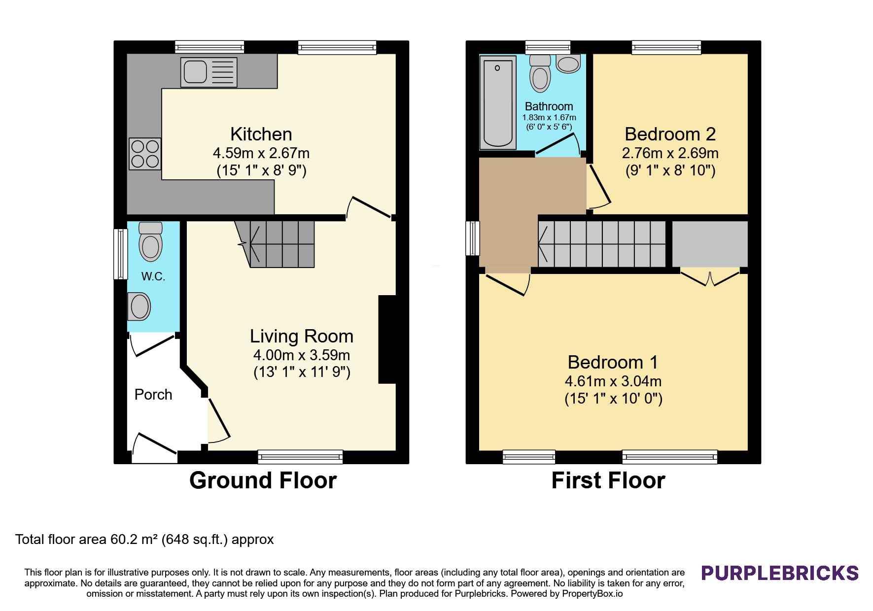 23, Bellamy Drive, Nottingham floorplan