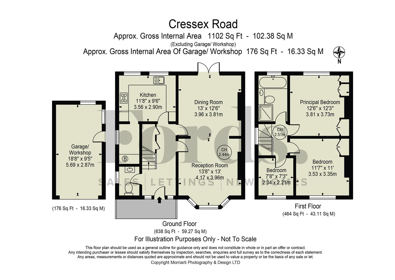 123, Cressex Road, High Wycombe floorplan
