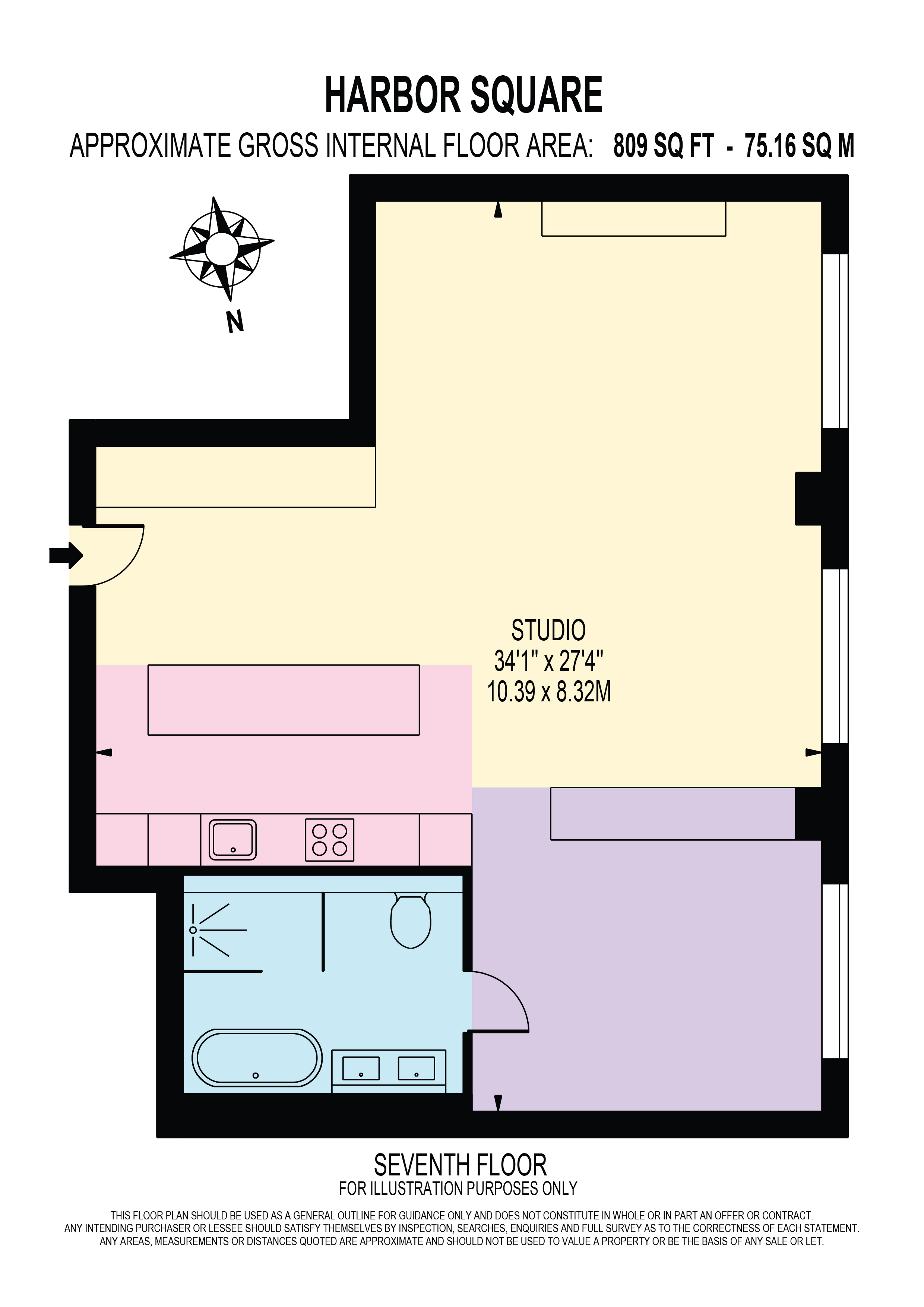 Canary Wharf, London floorplan