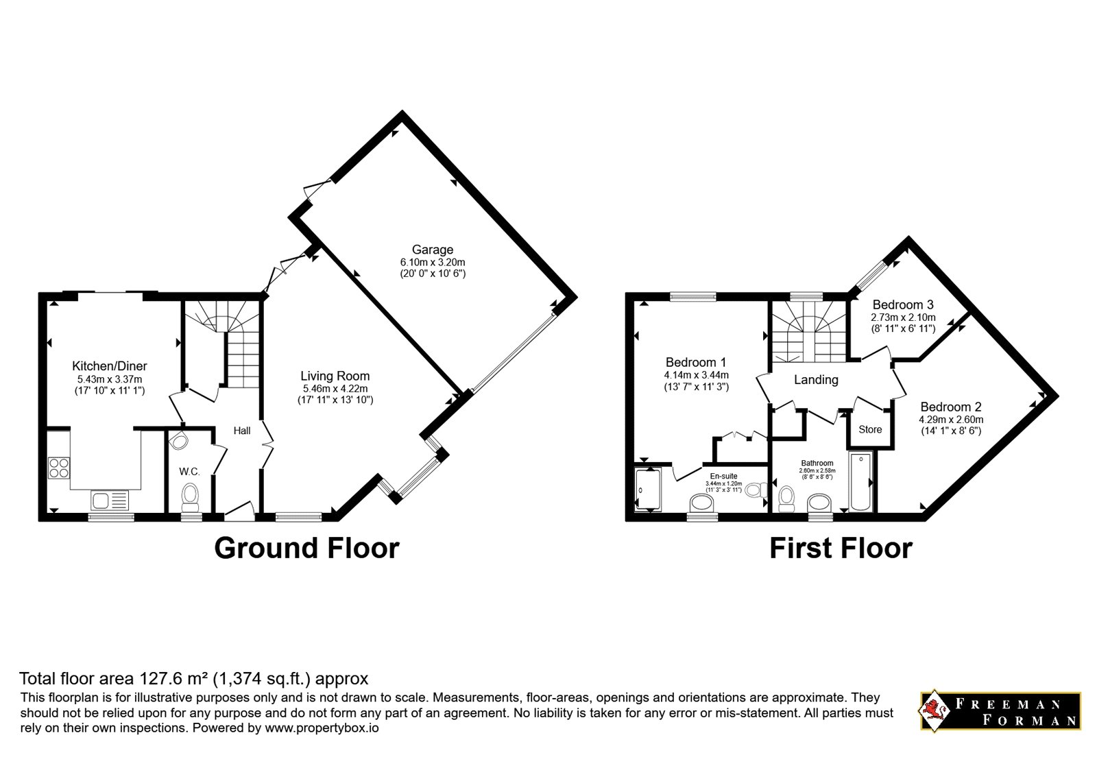 15, Hazelwood Close, Kent floorplan