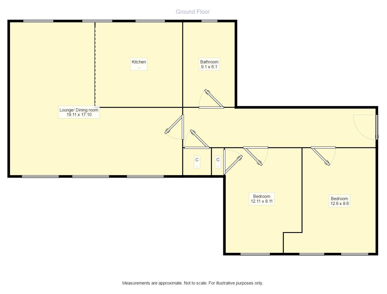 2 Bedrooms Flat for sale in Craignethan Apartments, Lesmahagow, Lanark ML11