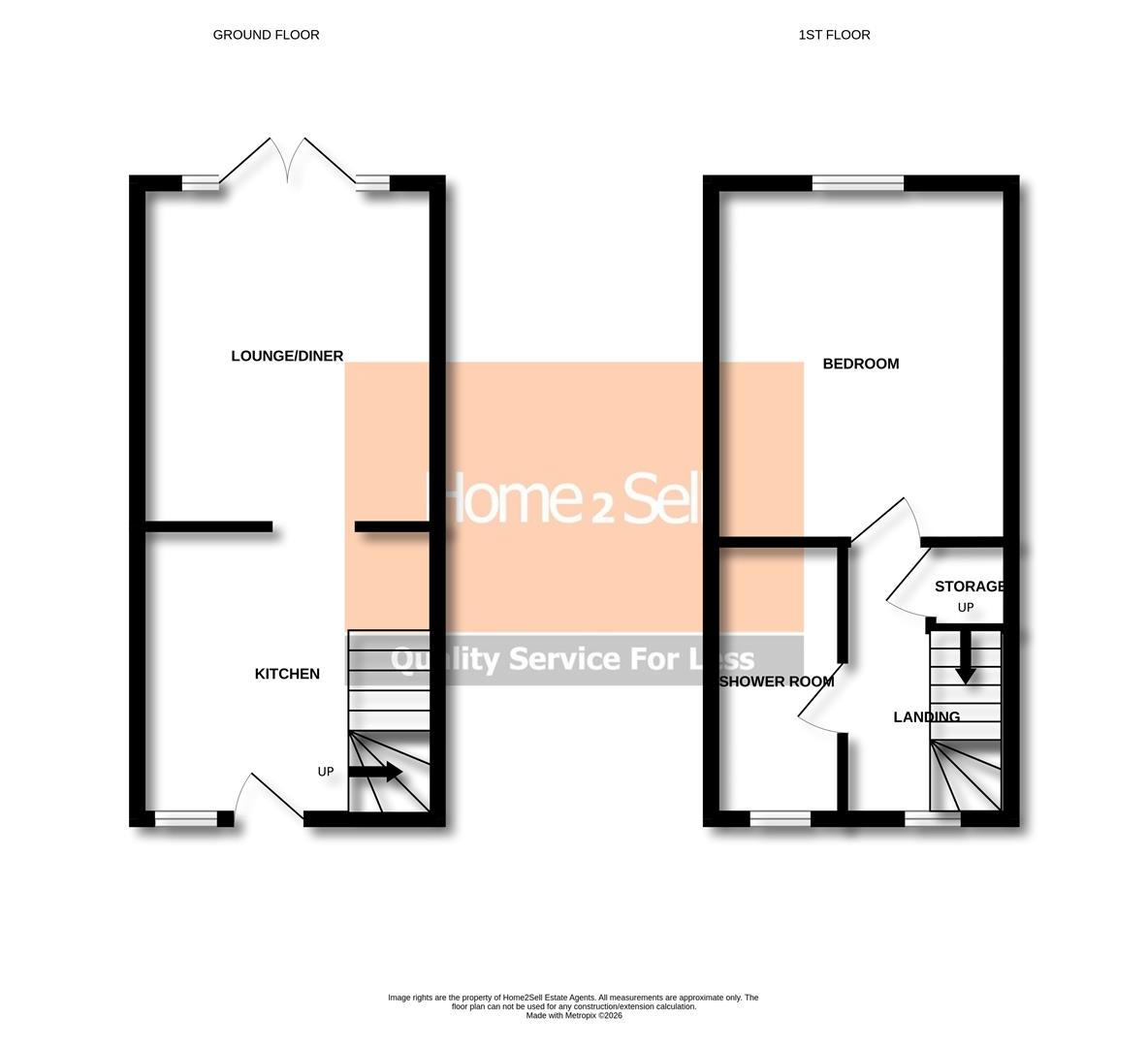 18, Calver Close, Belper floorplan