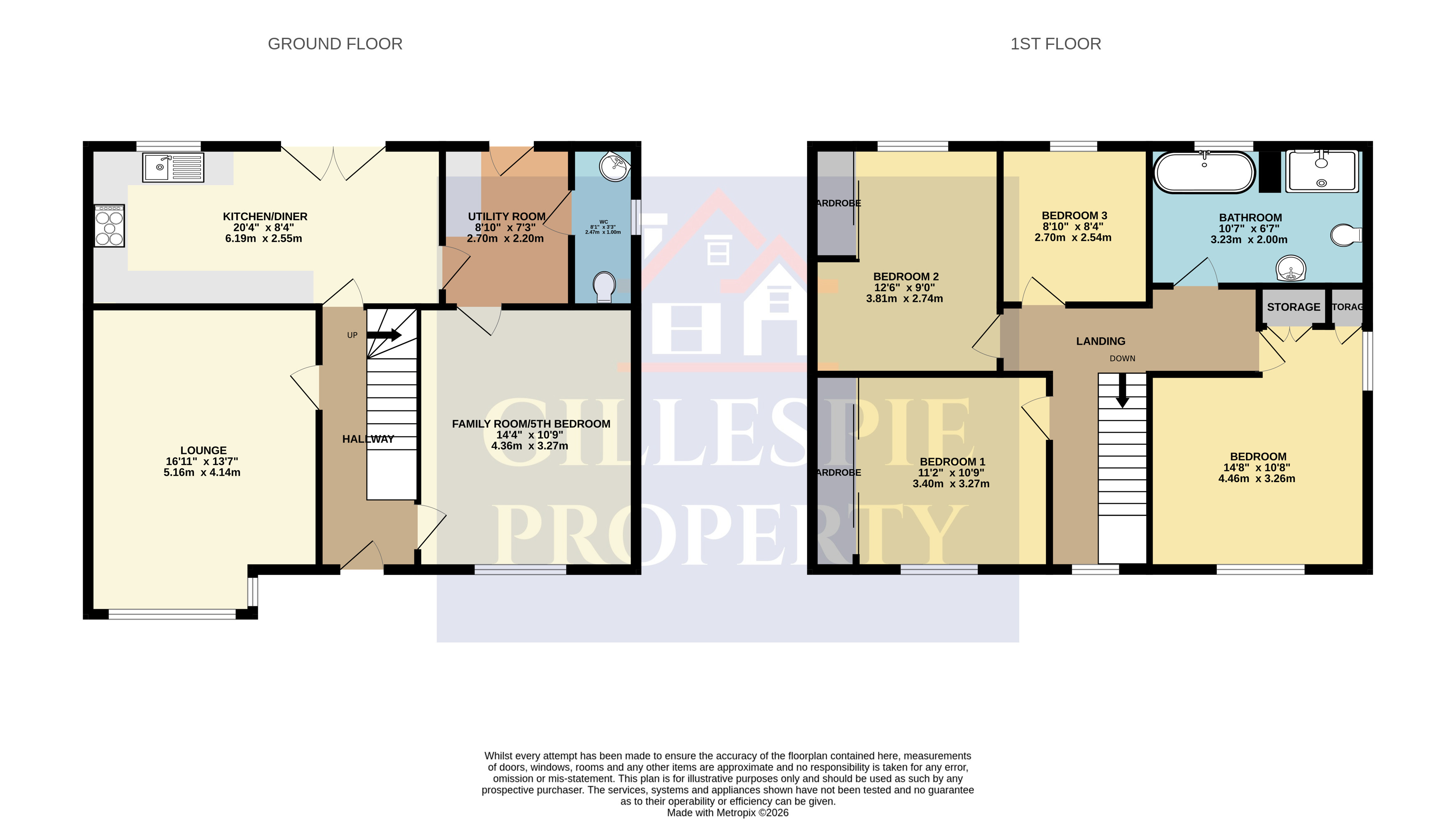 6, Carronvale Road, Larbert floorplan