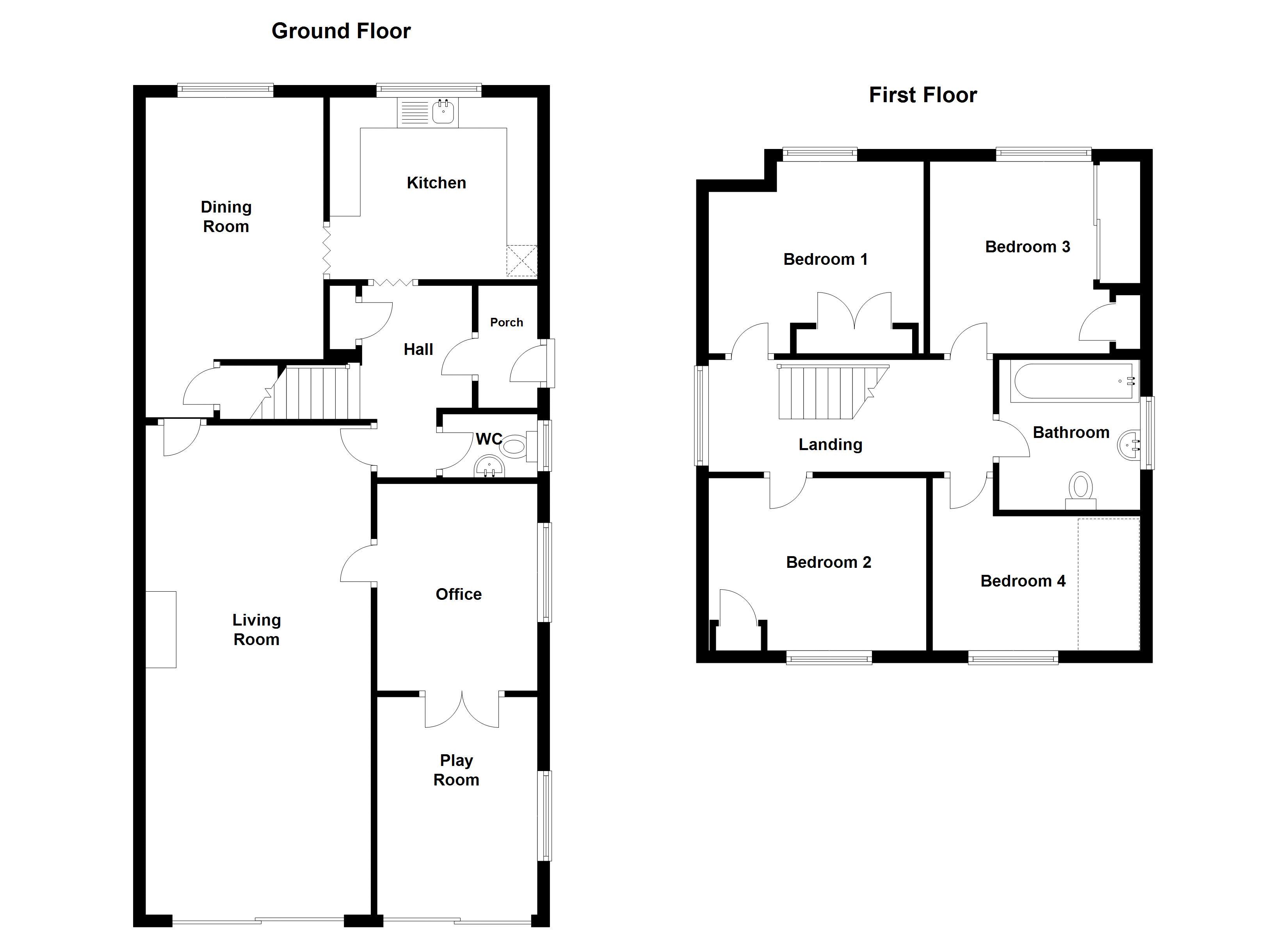 4 Bedrooms Detached house for sale in Orchard Way, Flitwick, Bedford MK45