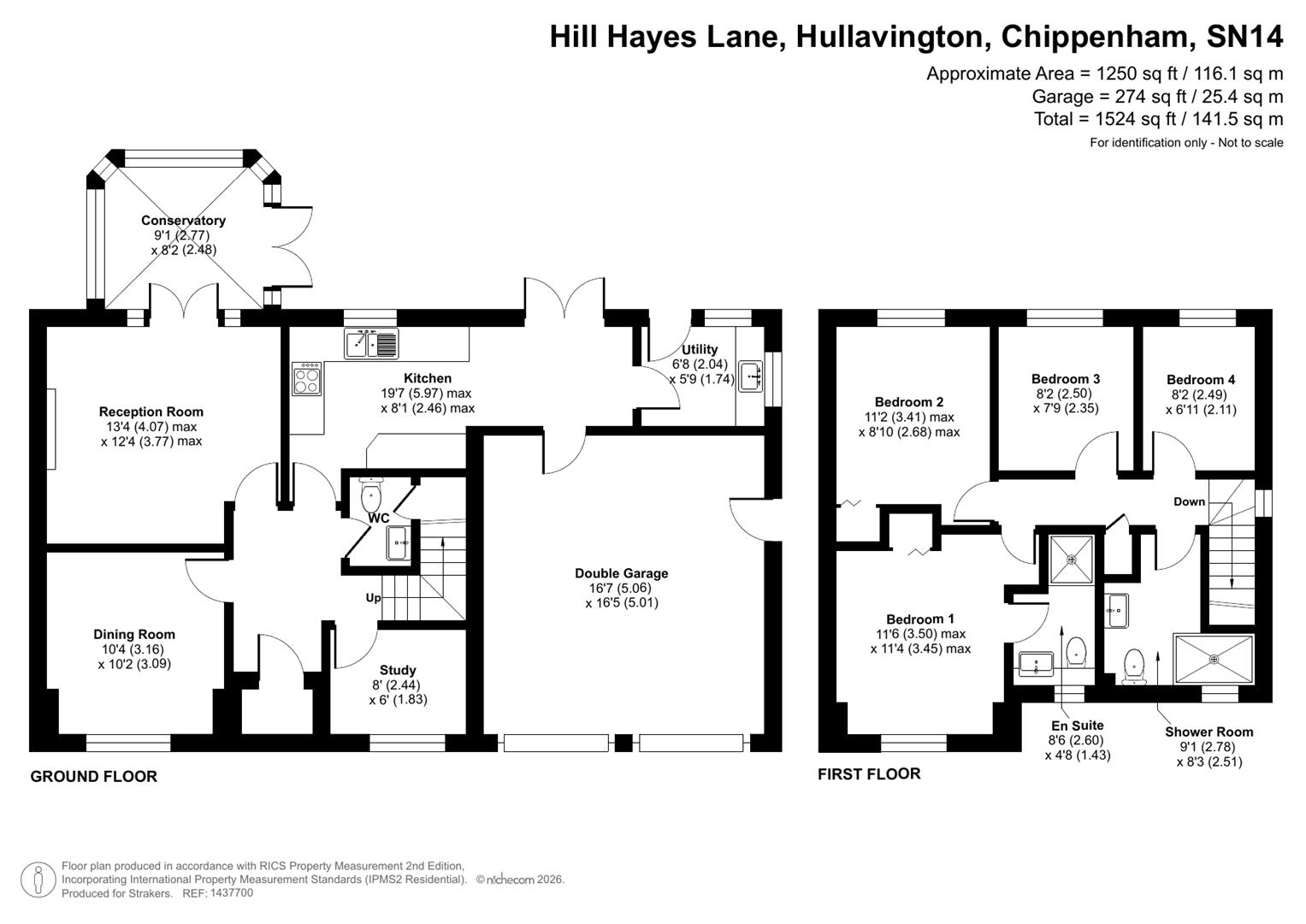 15, Hill Hayes Lane, Hullavington floorplan