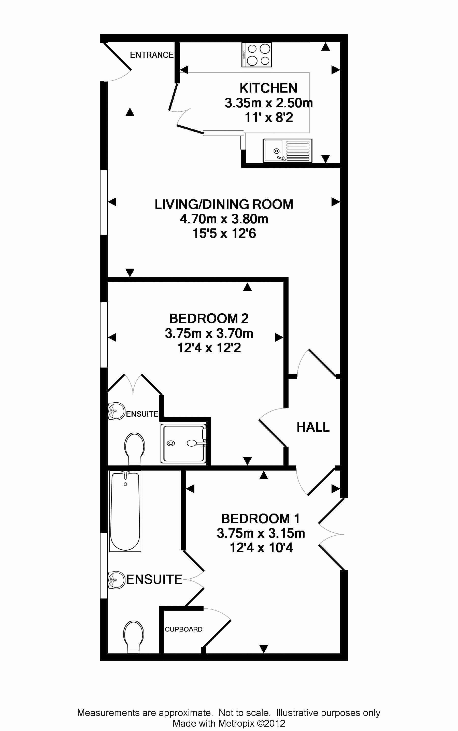 2 Bedrooms Semi-detached bungalow for sale in The Courtyard, Minety, Wiltshire SN16