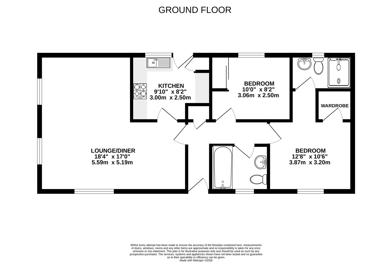 10 Rowan Drive, Oakwood Court,, Hogmoor Road, Bordon floorplan