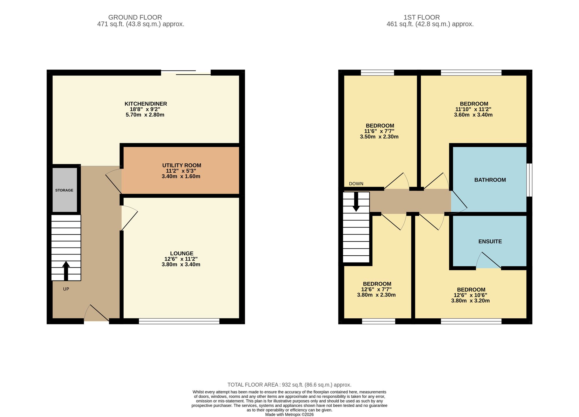 6 Loke Lane, Bolton floorplan