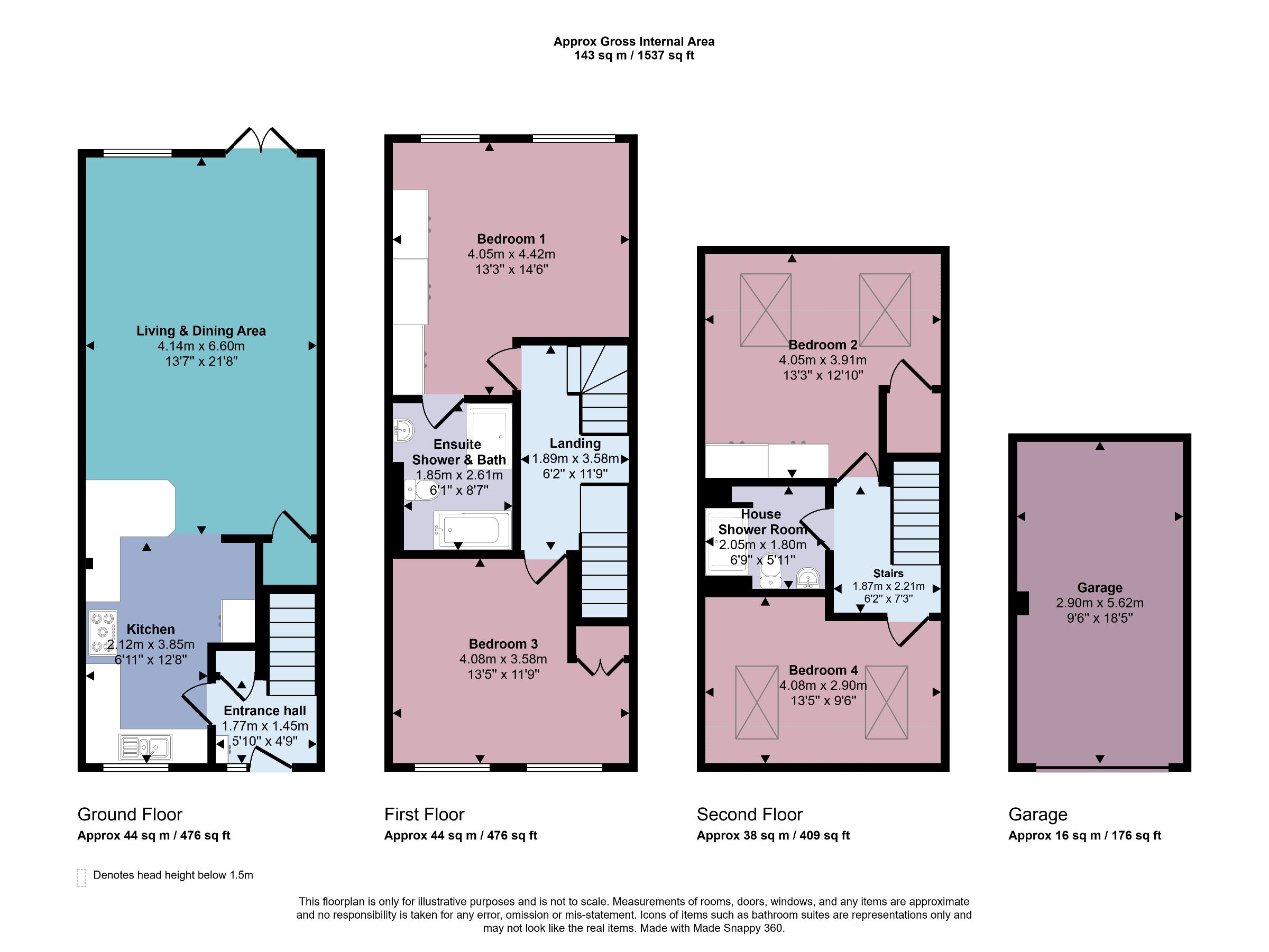 15 Castle Mills, Knaresborough floorplan