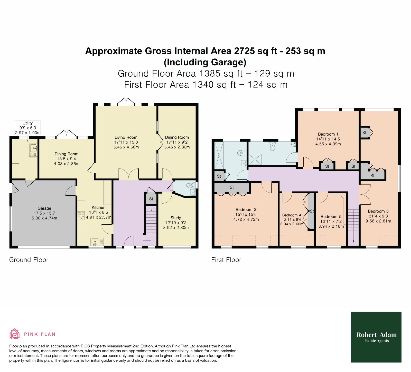 11, Bradgate Close, Cuffley floorplan