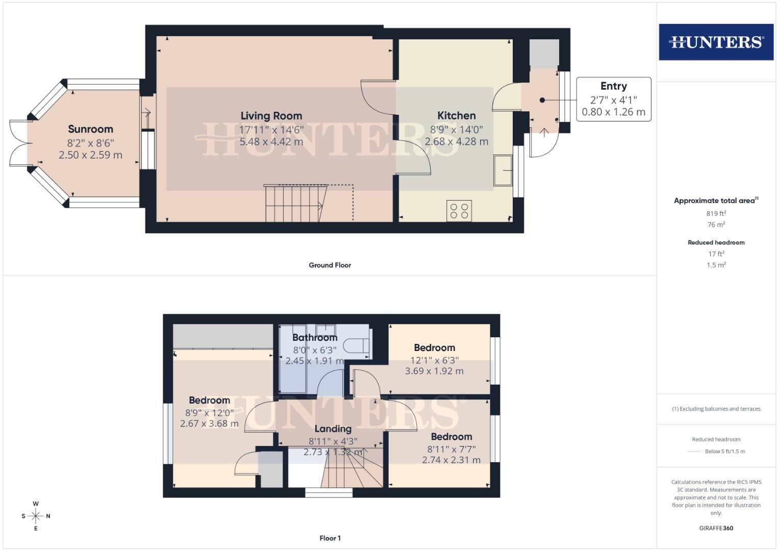 11, Ellerburn Drive, Bridlington floorplan