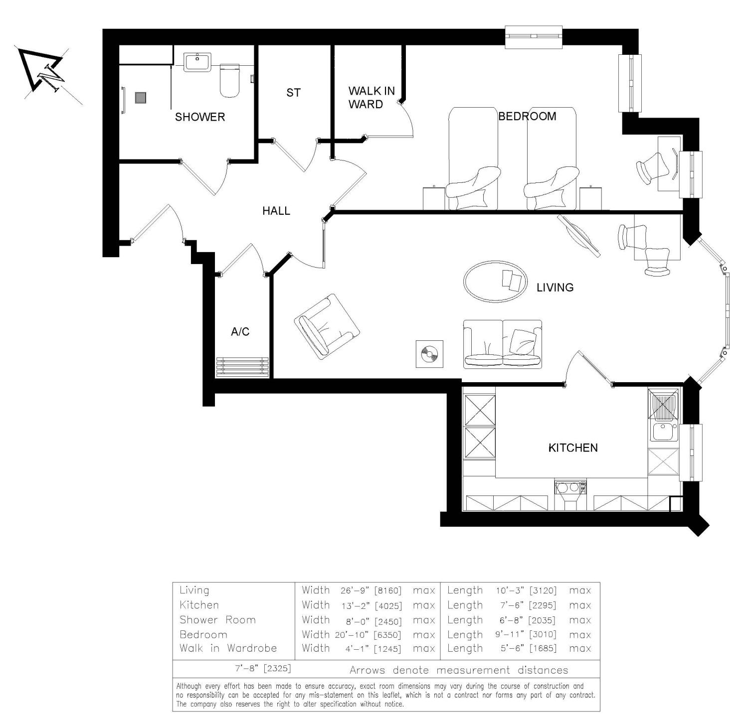 Sanderson Lodge, 73 Addington Road, Selsdon CR2, 1 bedroom property for