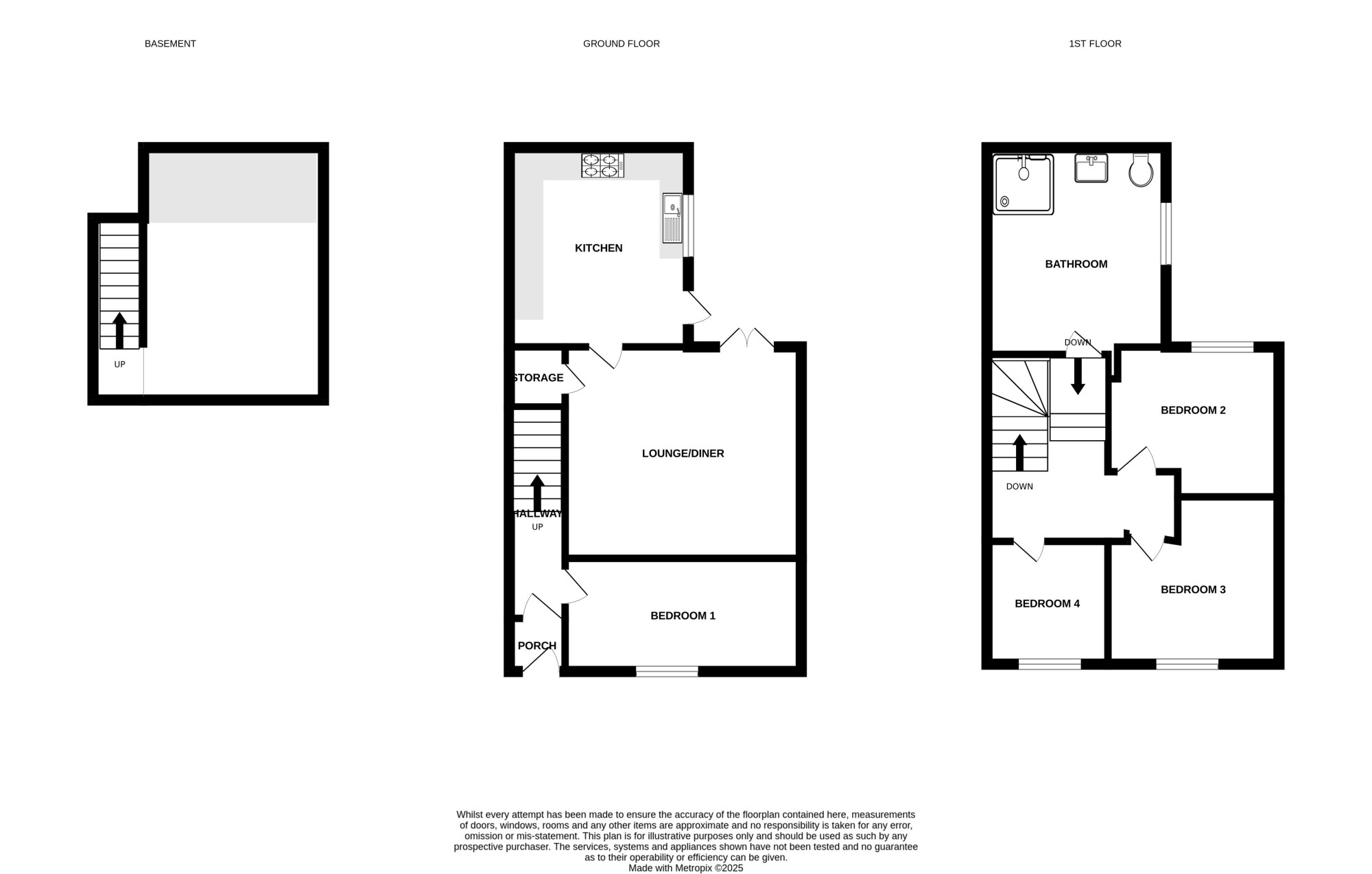 3, Pedder Street, Preston floorplan