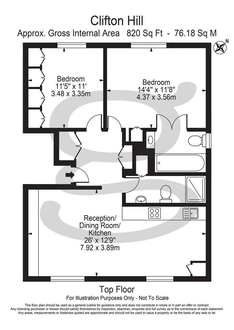 2 Bedrooms Flat for sale in Clifton Hill, St Johns Wood NW8