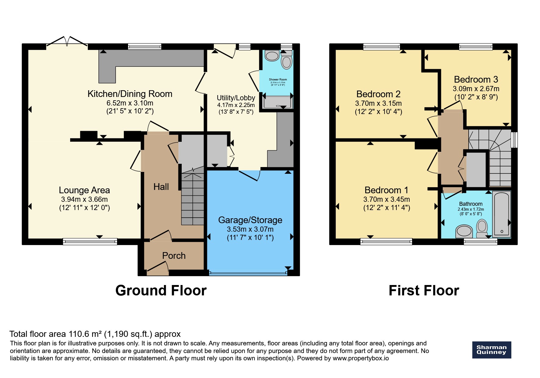17, Bettles Close, PETERBOROUGH floorplan
