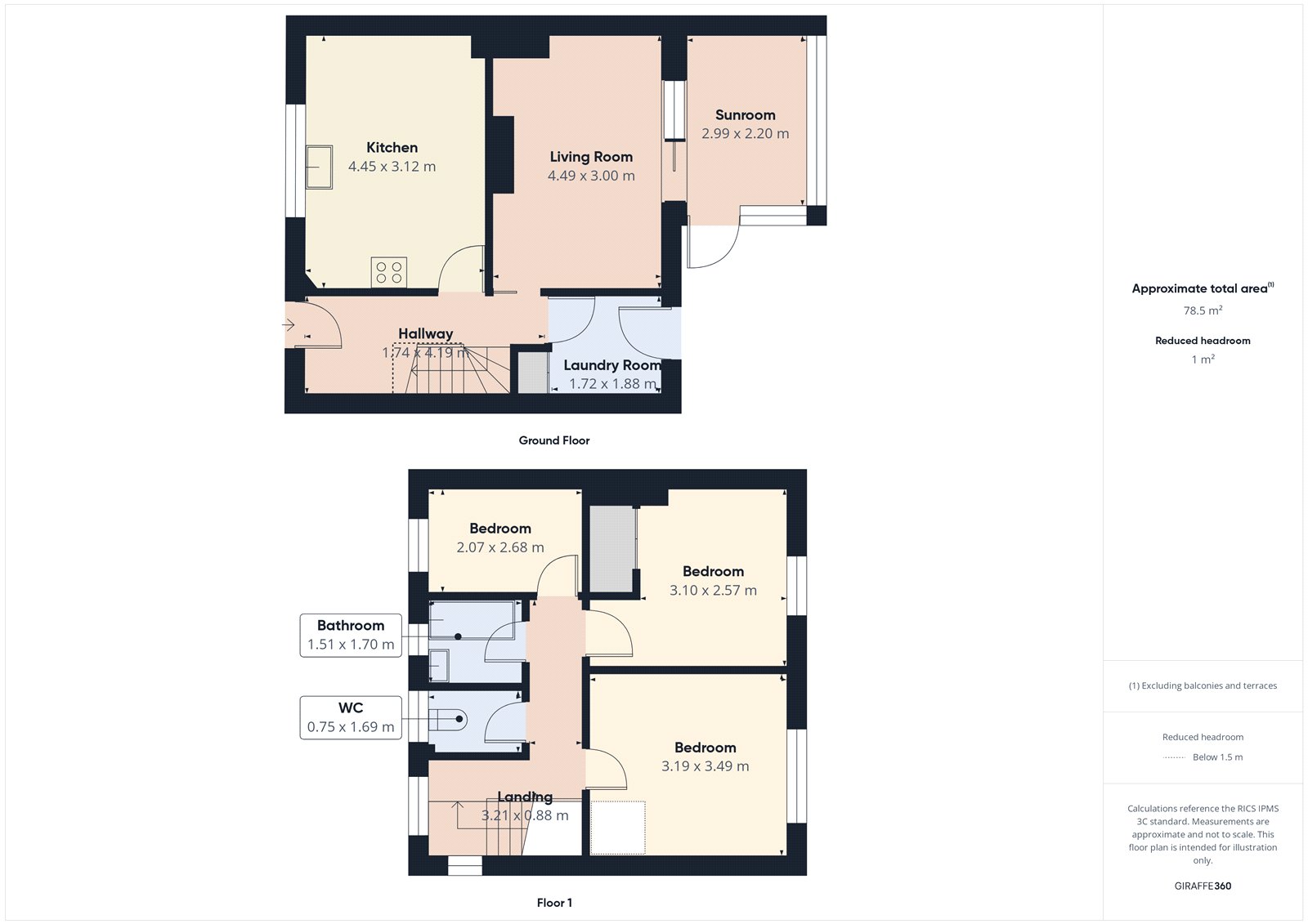 1, Chalcroft Walk, Bristol floorplan
