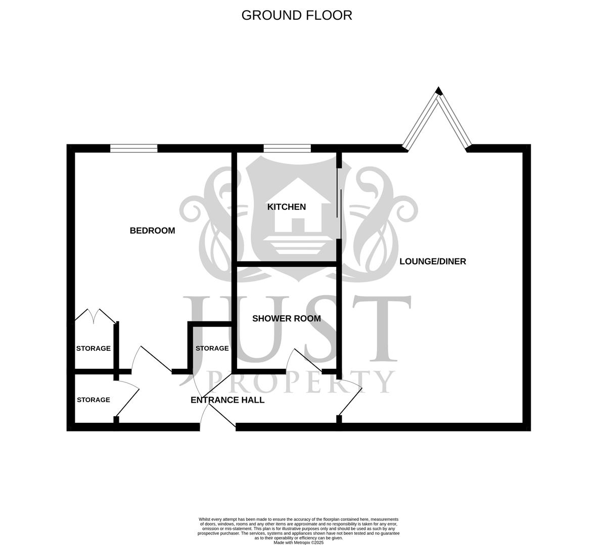 Flat 7, Waverley Court,, Verulam Place, St. Leonards-On-Sea floorplan