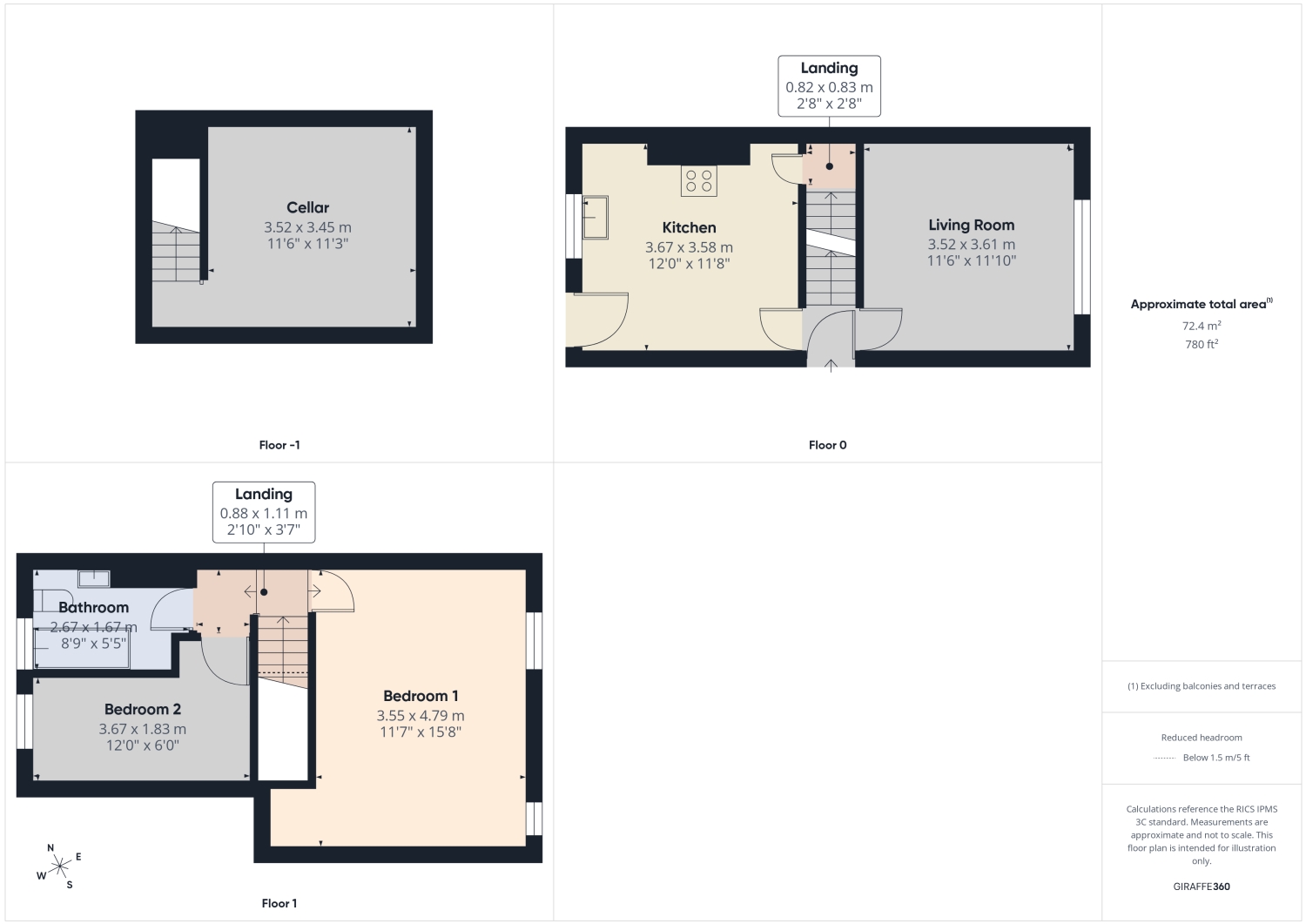 53, Mitchell Road, Sheffield floorplan