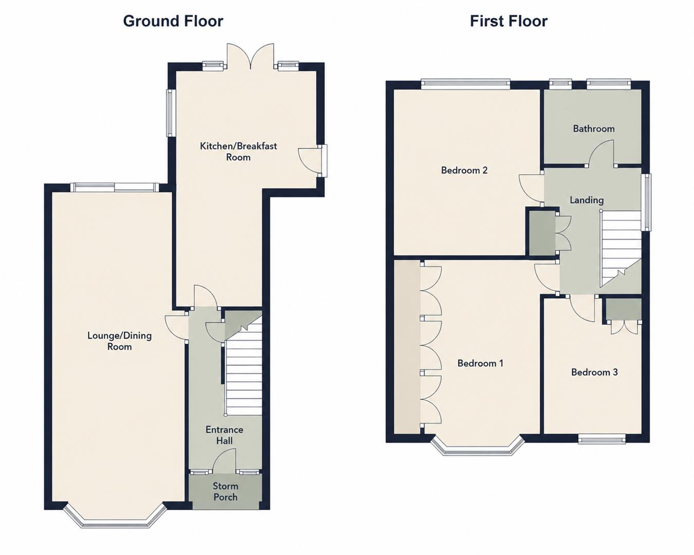 15, Honiton Gardens, Corby floorplan