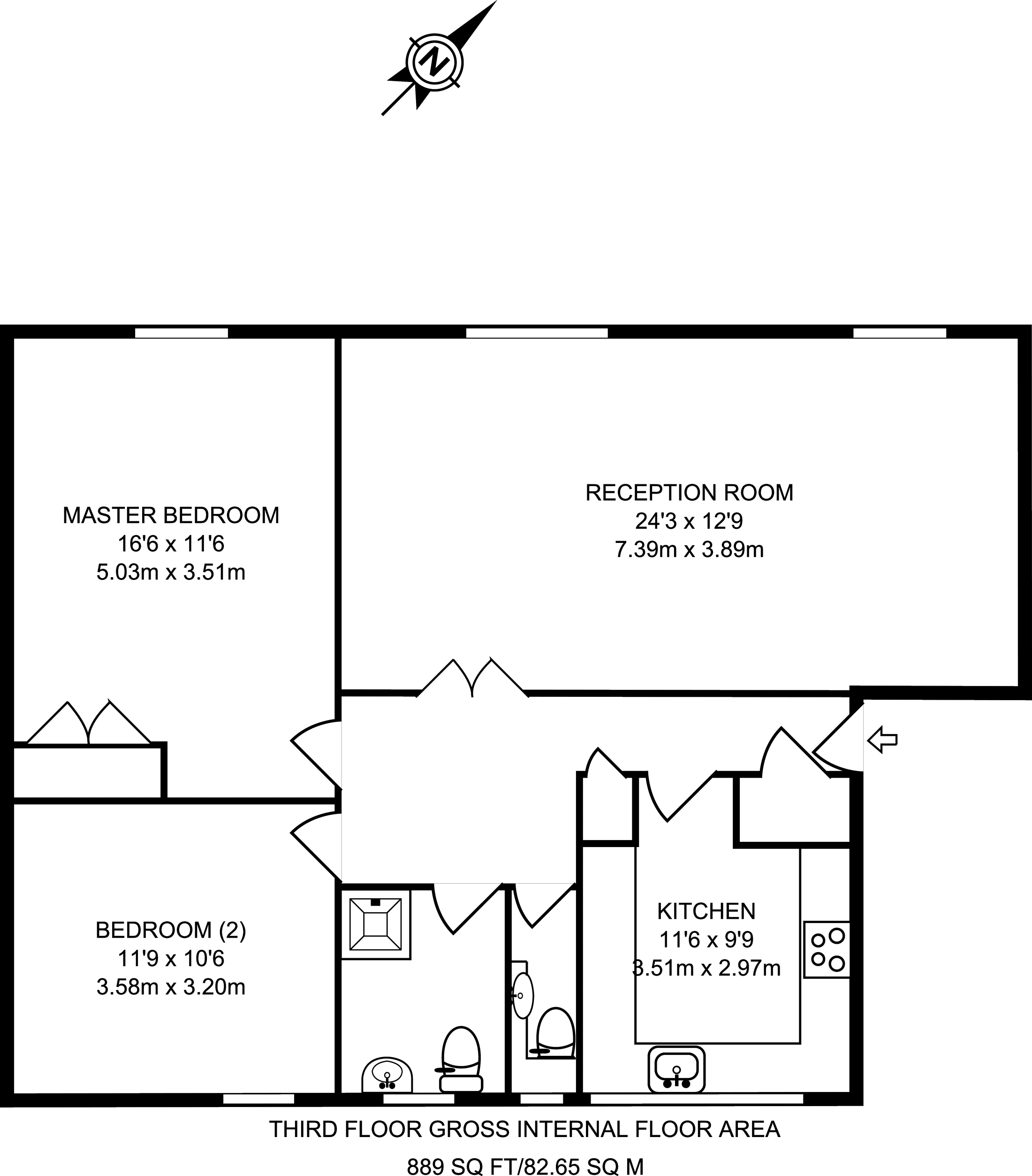 2 Bedrooms Flat to rent in Catherine Place, St James's Park SW1E