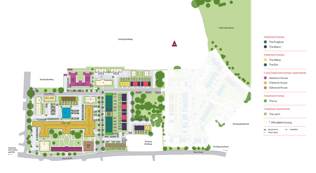 "The Foxglove" at Captains Garden, Fishponds, Bristol BS16, 4 bedroom