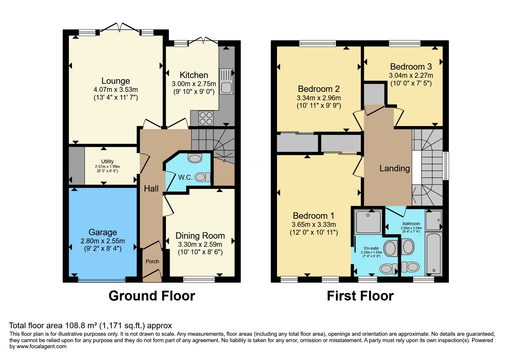 4, Searle Avenue, Stafford floorplan