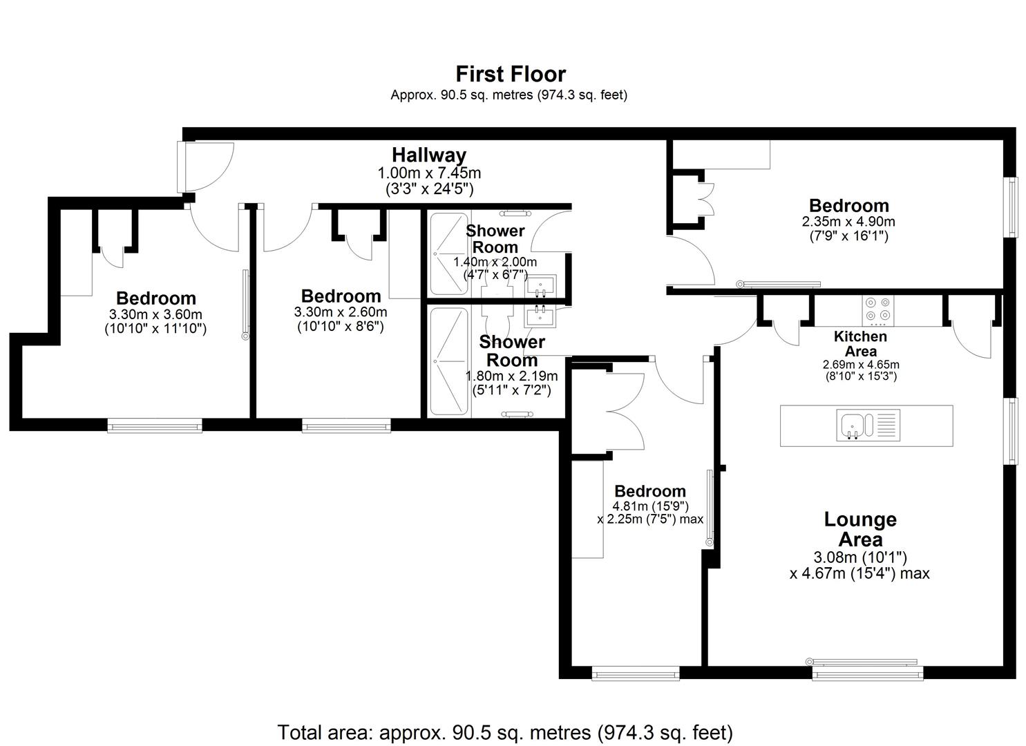 Picton Manor, Newcastle upon Tyne floorplan