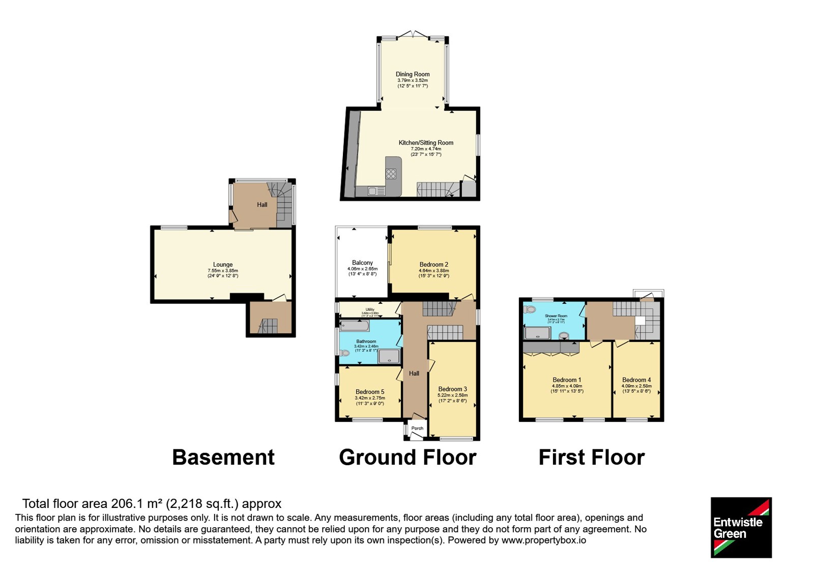 17, Lower Bank Road, Preston floorplan