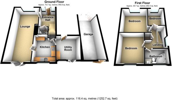 3 Bedrooms Semi-detached house for sale in Martins Grove, Worle, Weston-Super-Mare BS22