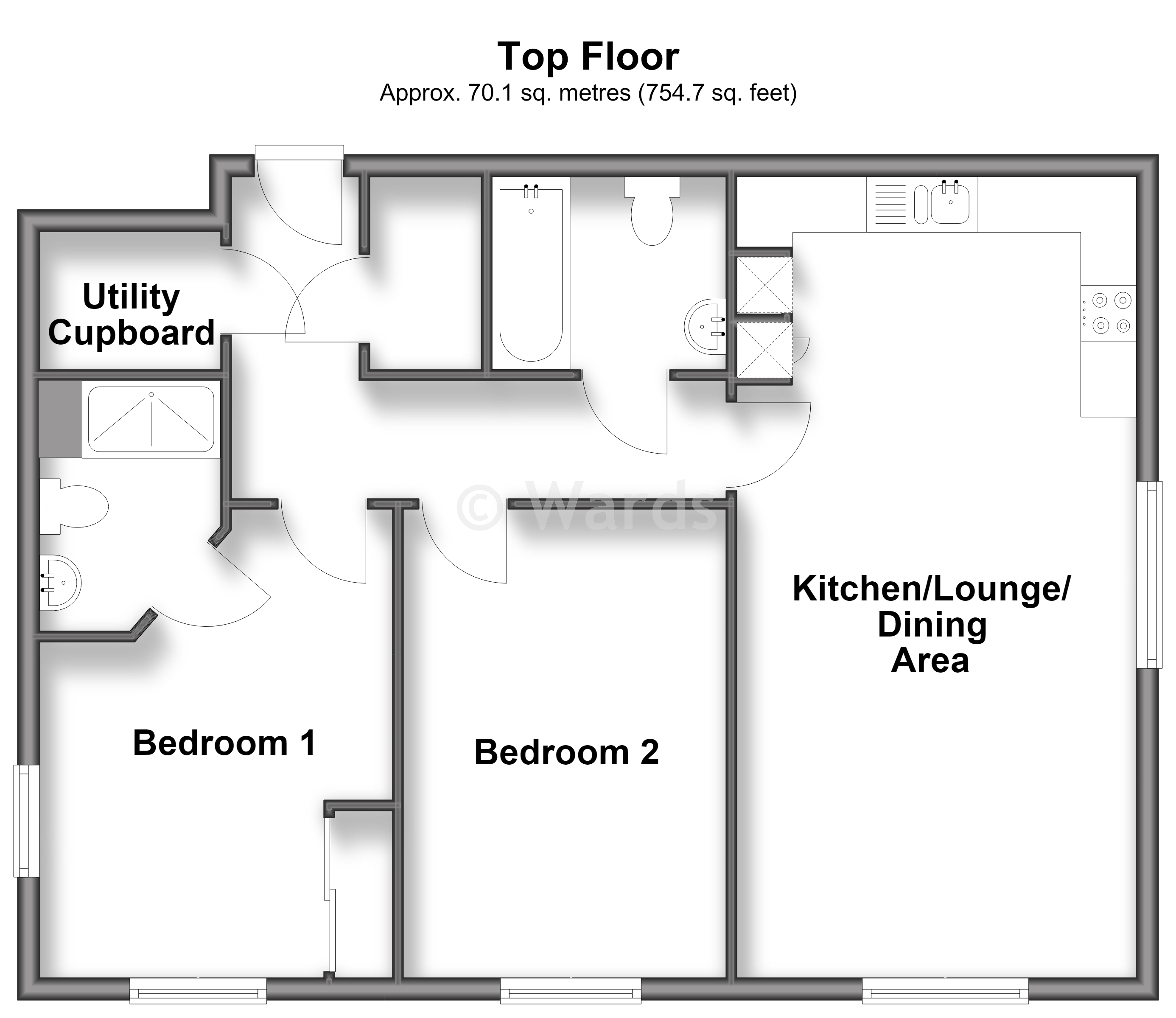 Mint House, Germander Avenue, Rochester floorplan