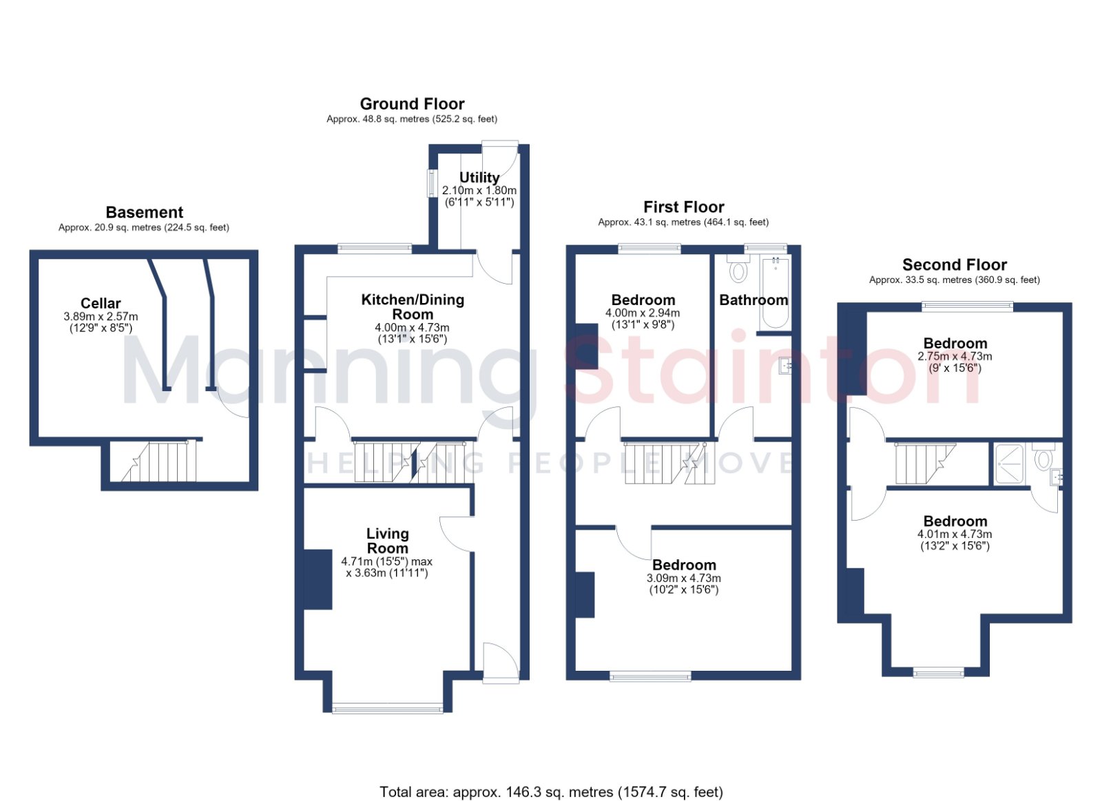3, De Lacy Mount, Leeds floorplan