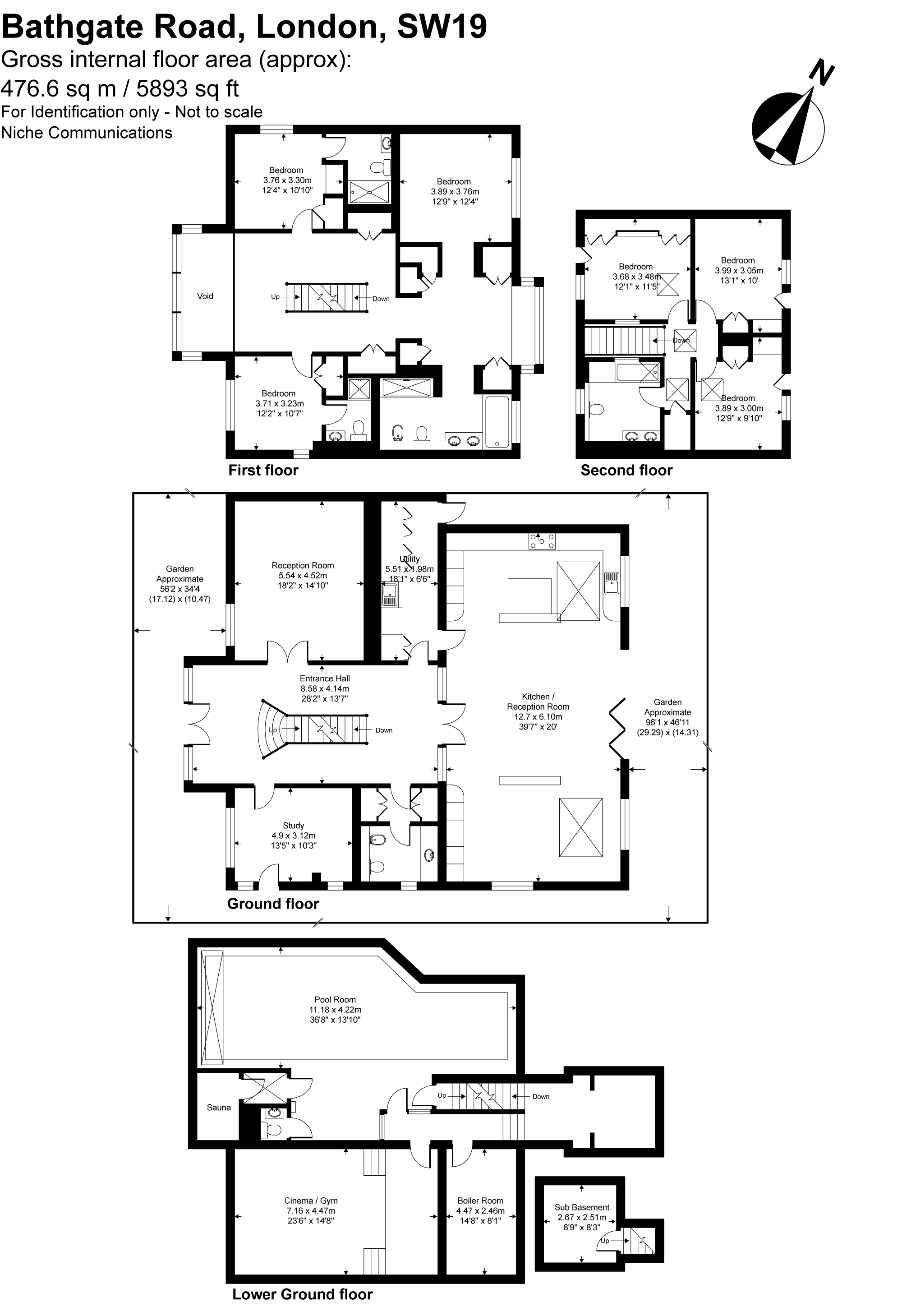 68, Bathgate Road, London floorplan
