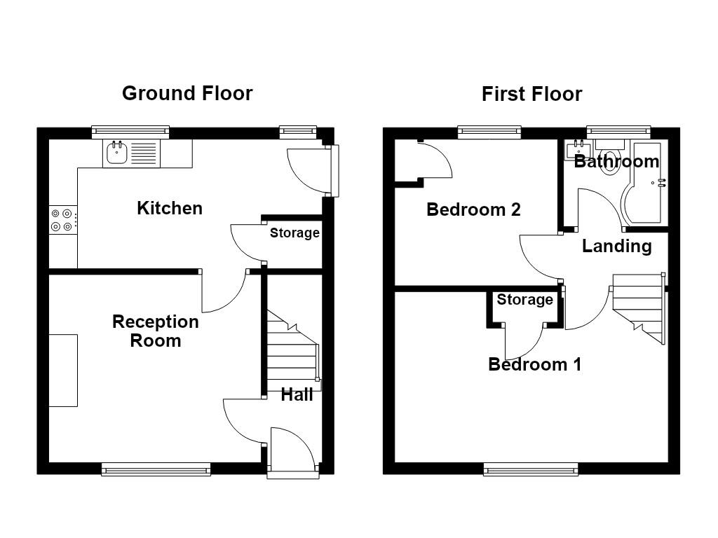 7, Ely Drive, Bury floorplan