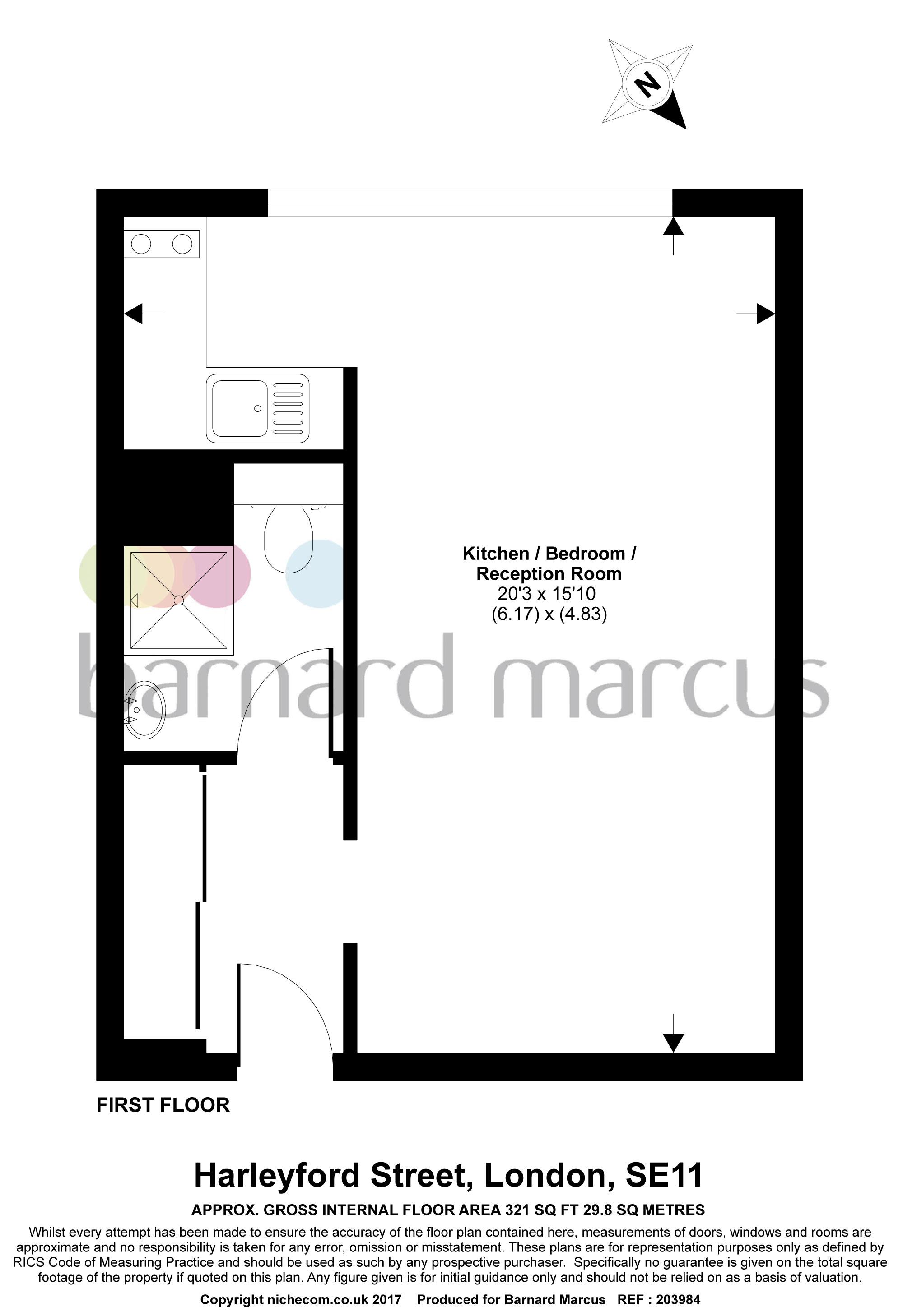 0 Bedrooms Studio to rent in Rothesay Court, Harleyford Street, London SE11