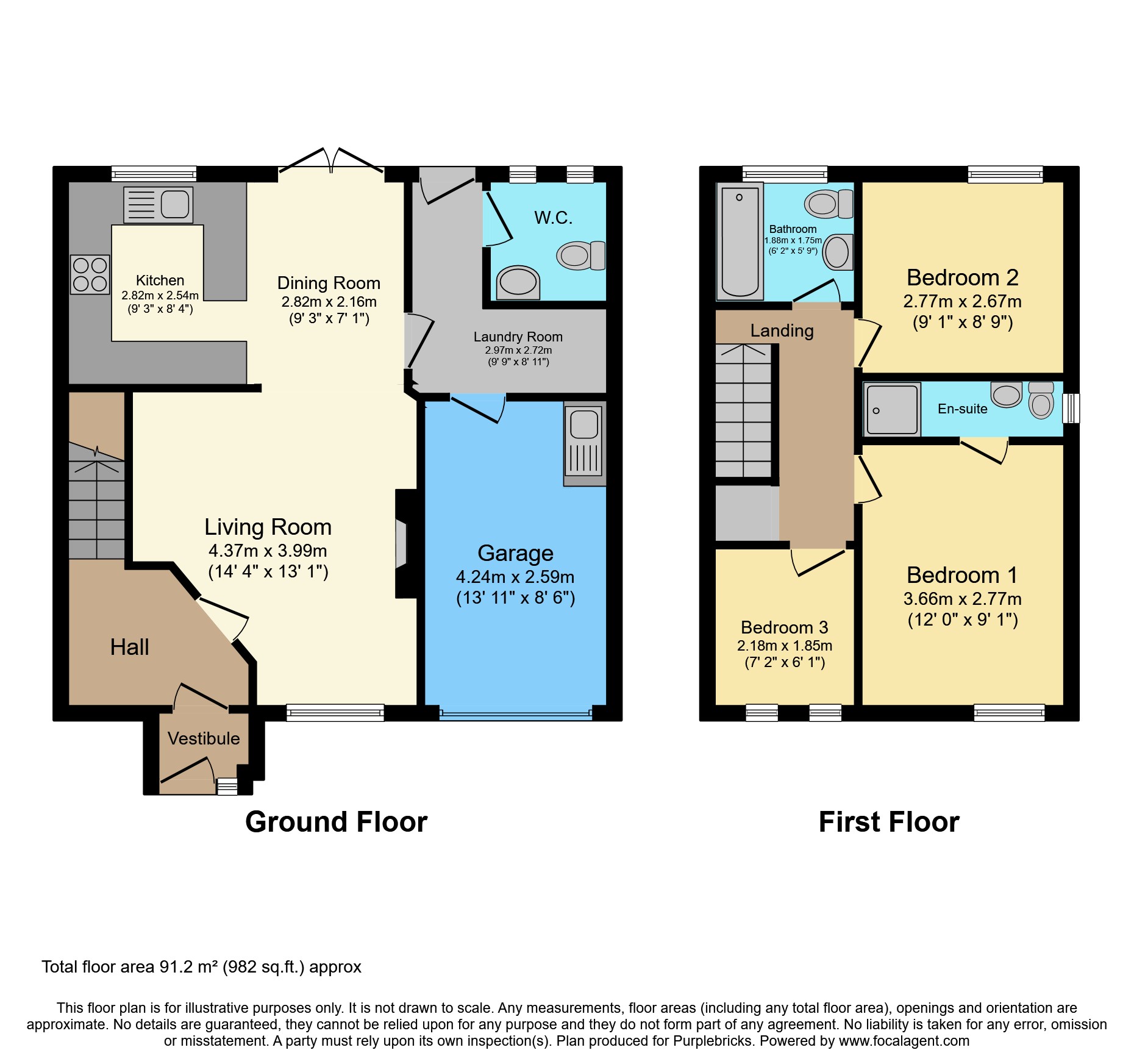 14, Mereheath, Wirral floorplan