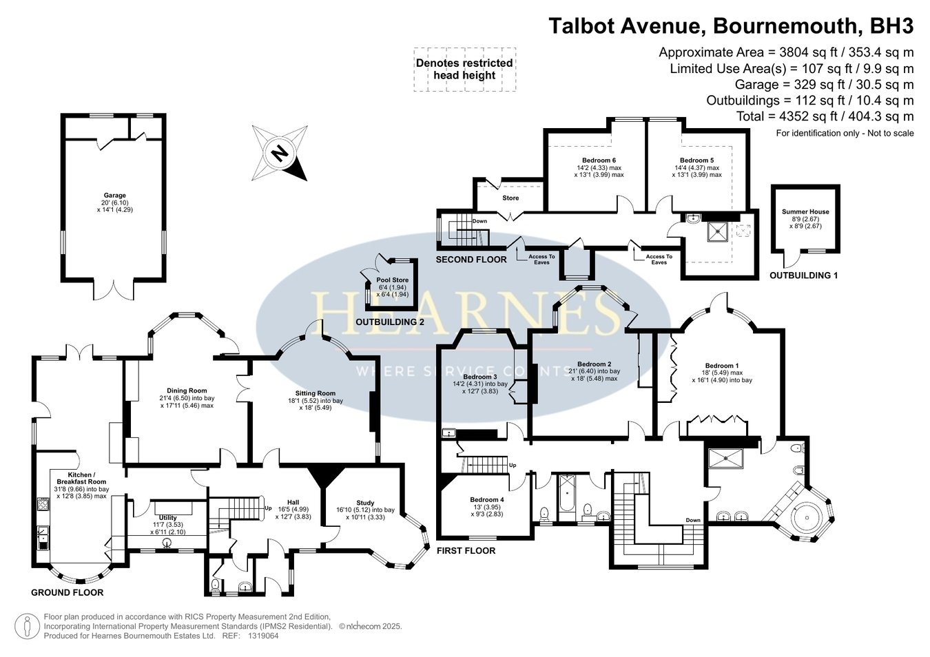 21, Talbot Avenue, Bournemouth floorplan