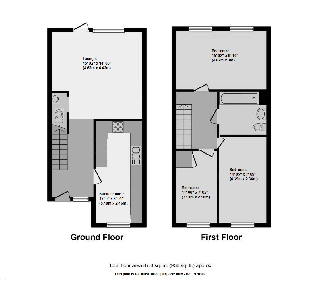 Quilter Road, Orpington floorplan