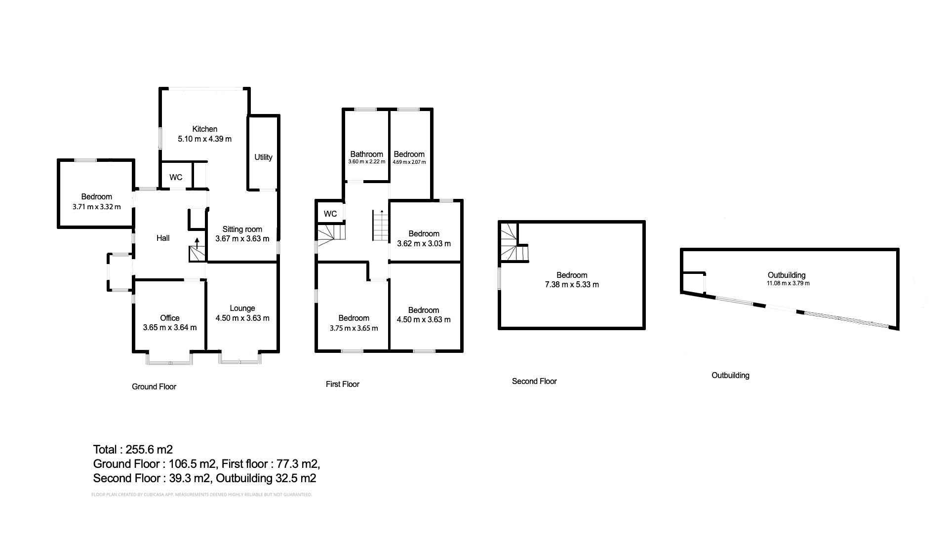 The Vicarage, Coventry floorplan