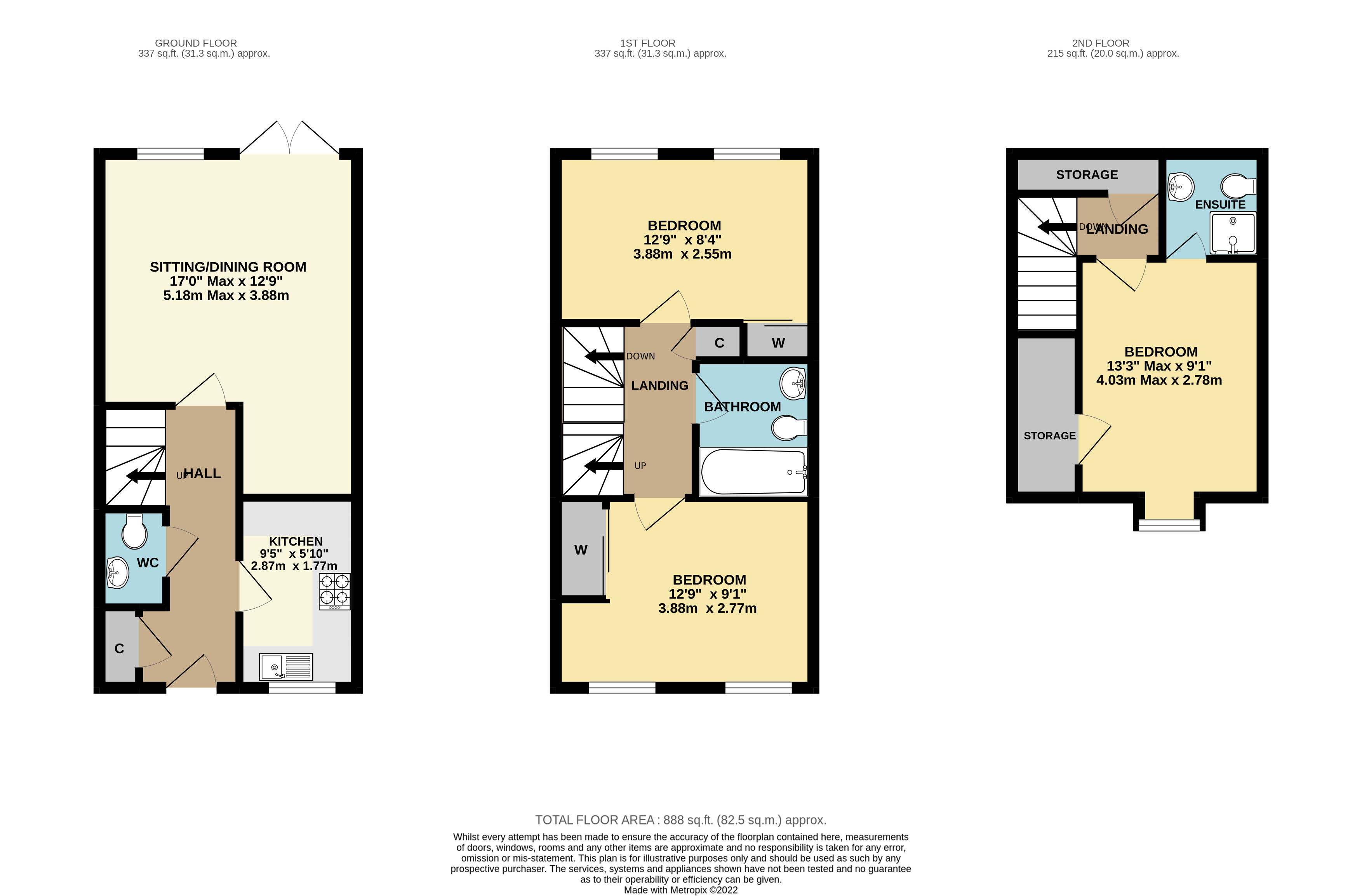 3, Watson Court, Southampton floorplan