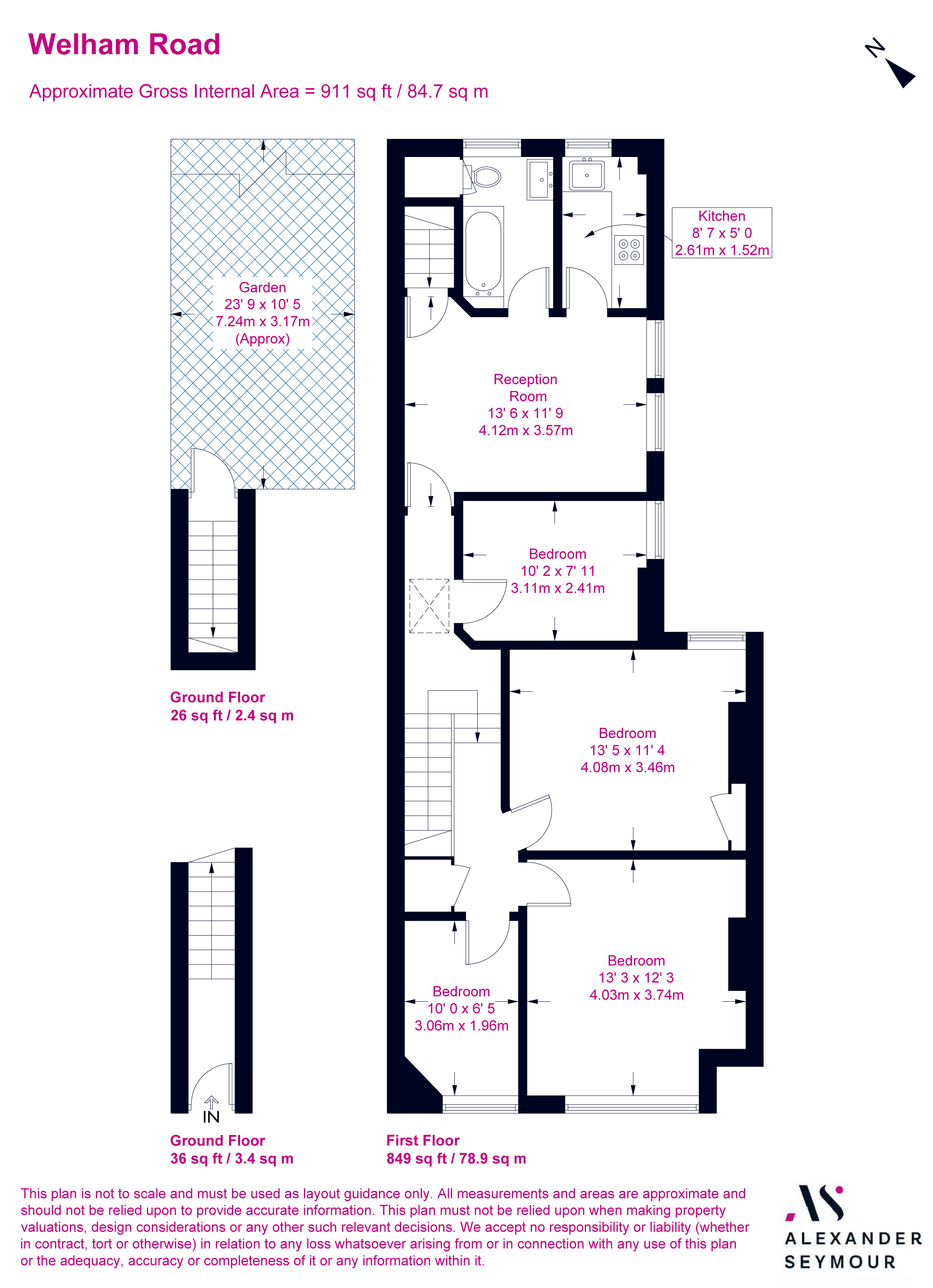 5, Welham Road, Furzedown floorplan