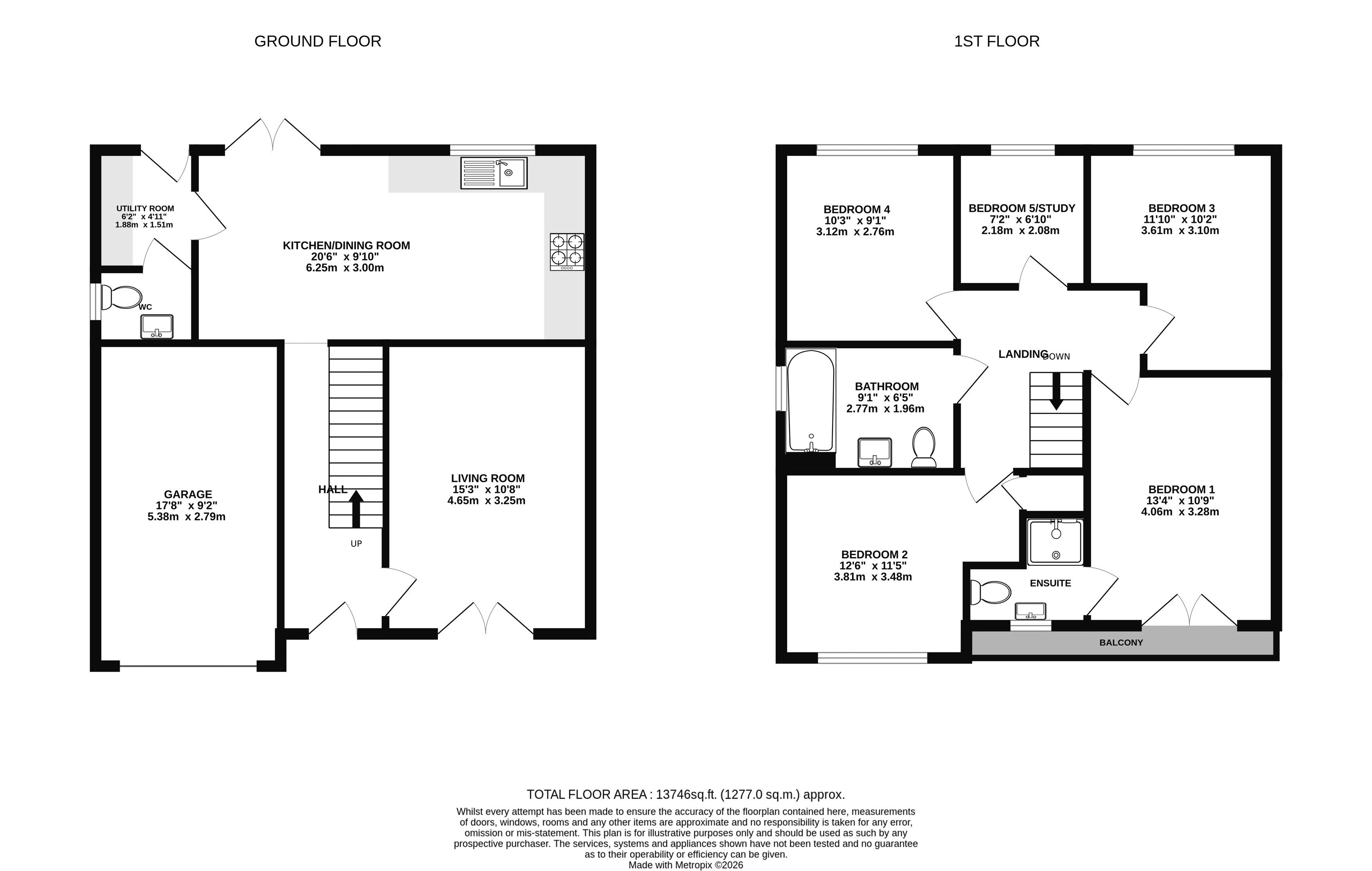 47, Risedale Drive, York floorplan