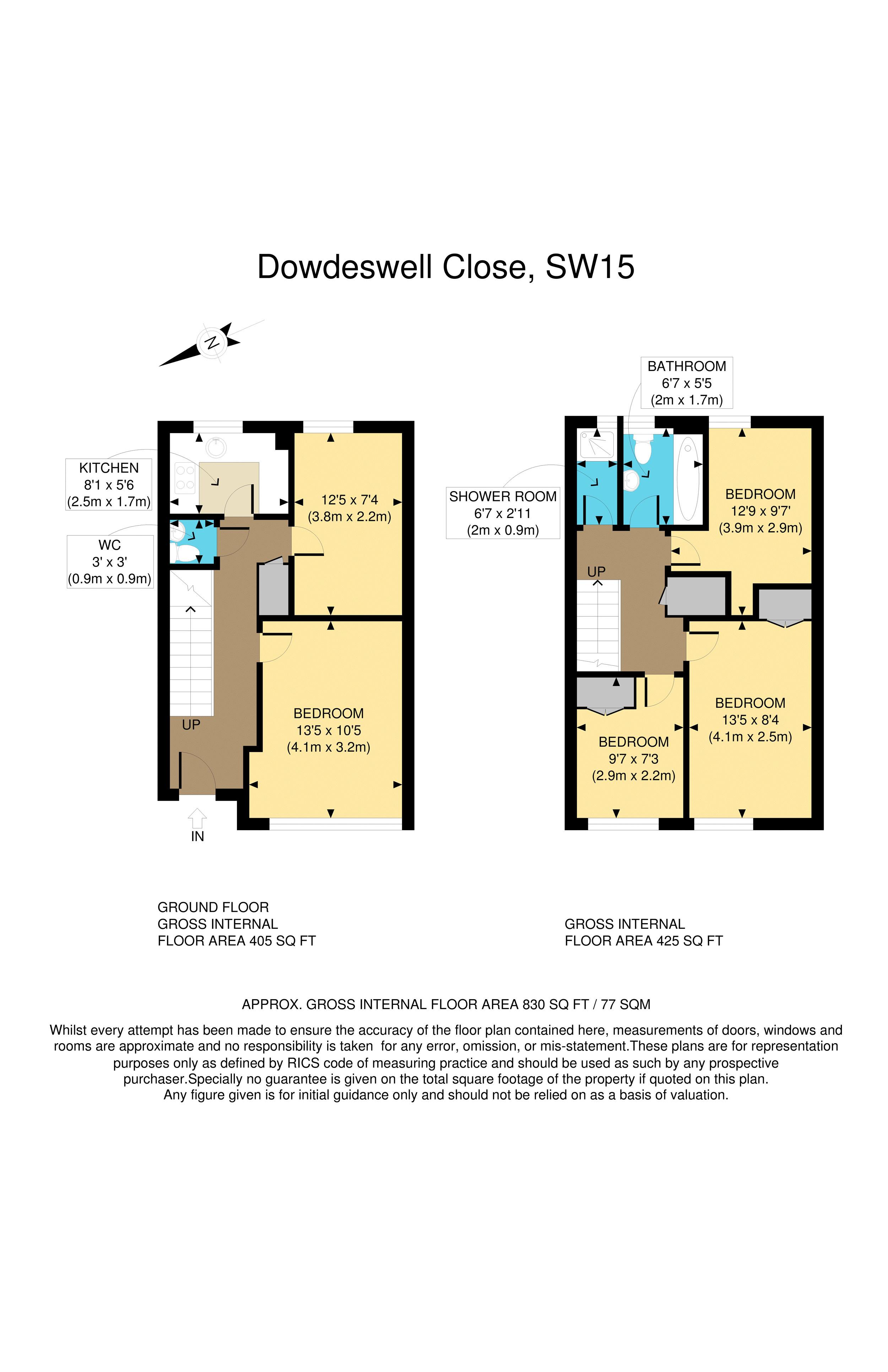 5 Bedrooms Flat to rent in Dowdeswell Close, London SW15