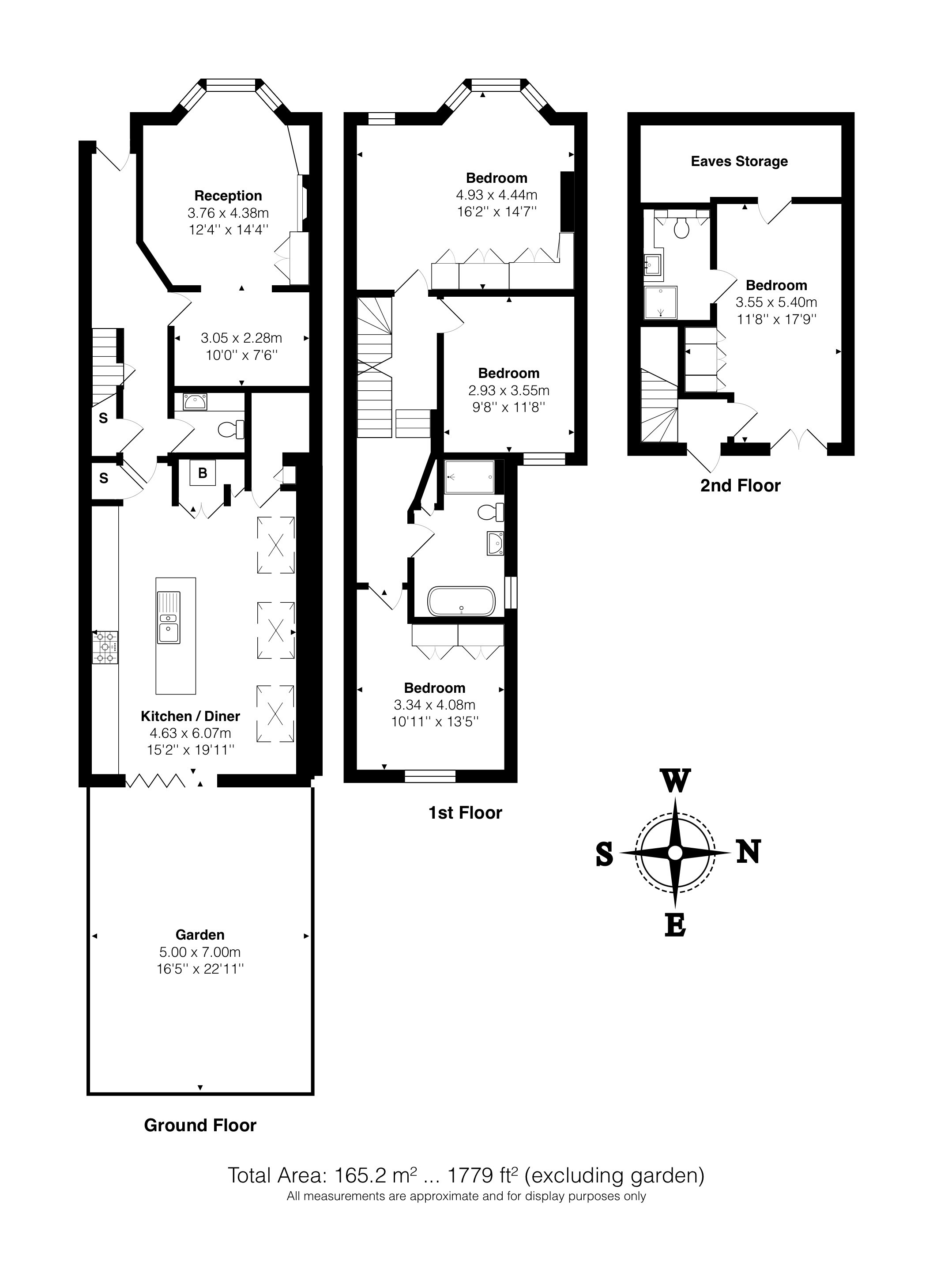 50, College Road, London floorplan