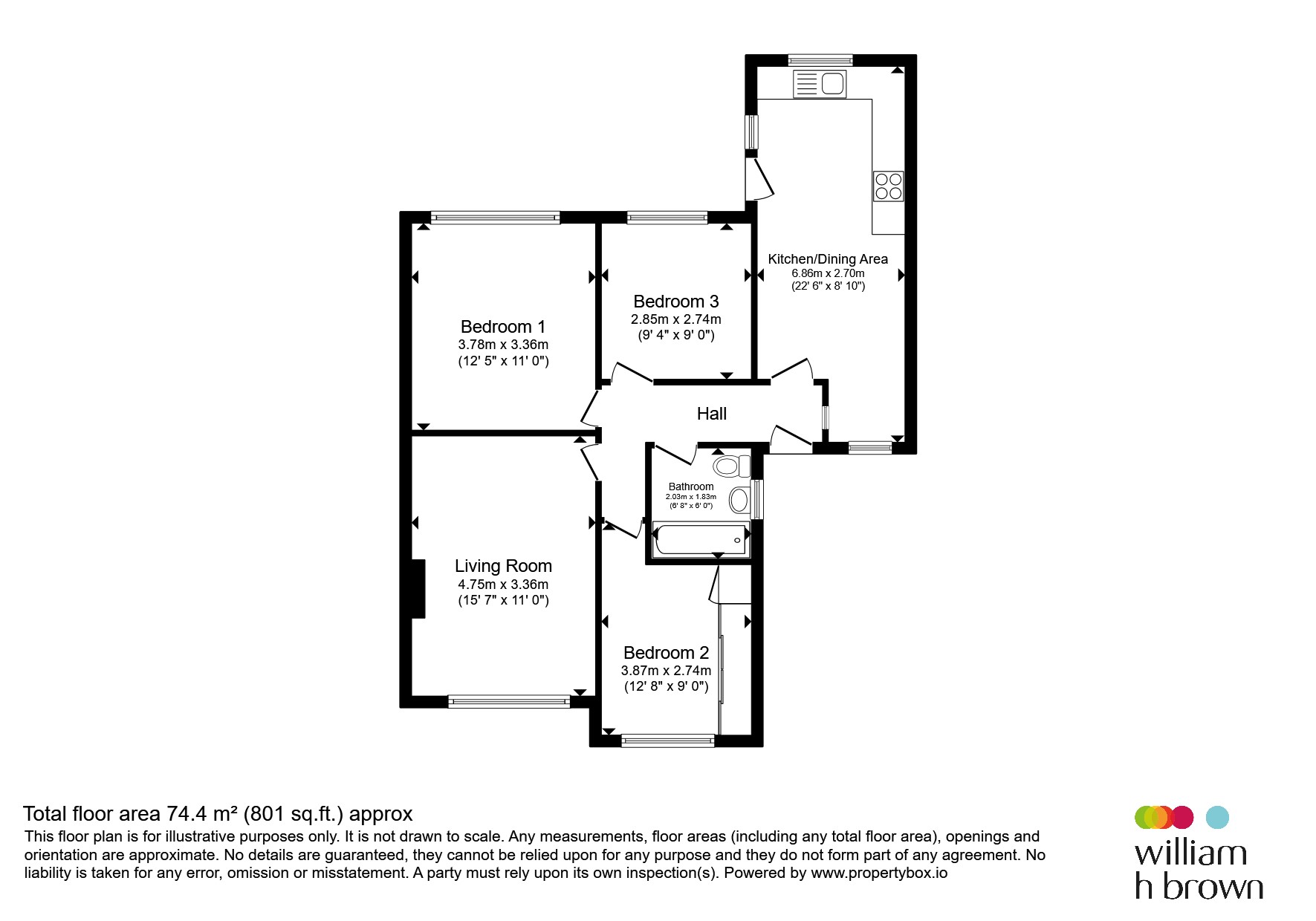 35, Aireville Crescent, Bradford floorplan