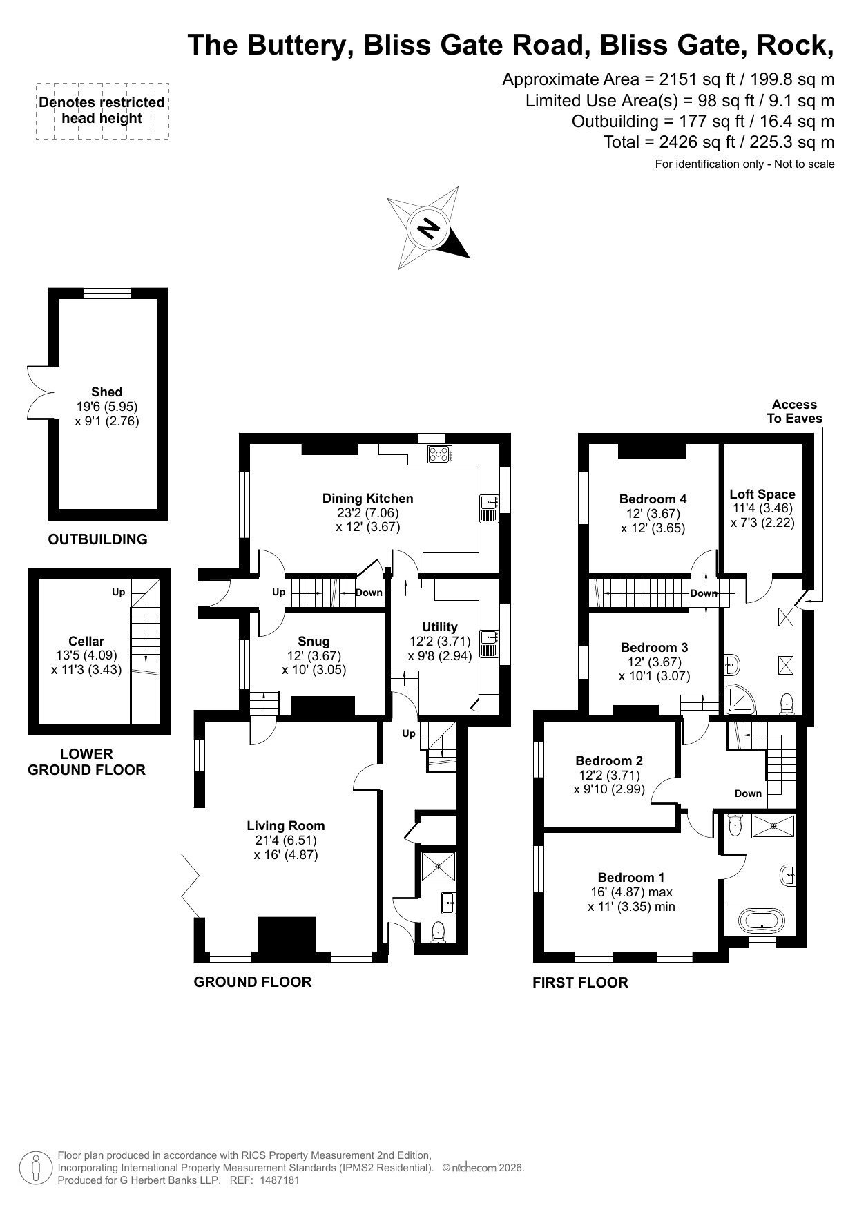 The Buttery, Bliss Gate Road, Kidderminster floorplan
