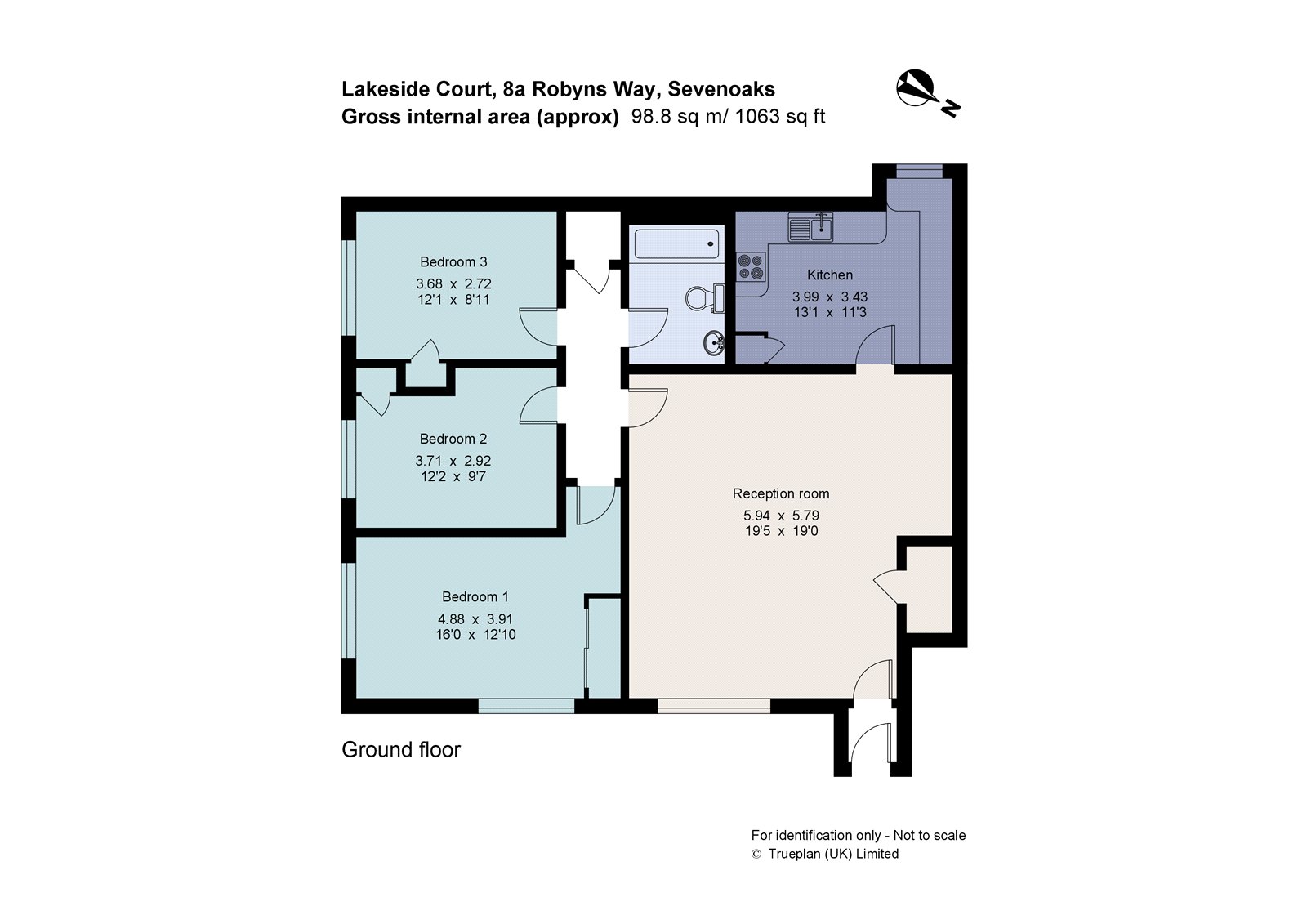 Lakeside Court, 8a, Robyns Way, Kent floorplan