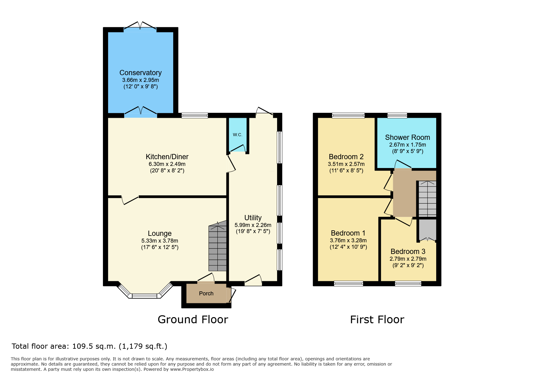 22 Holmwood Drive, Leicester floorplan