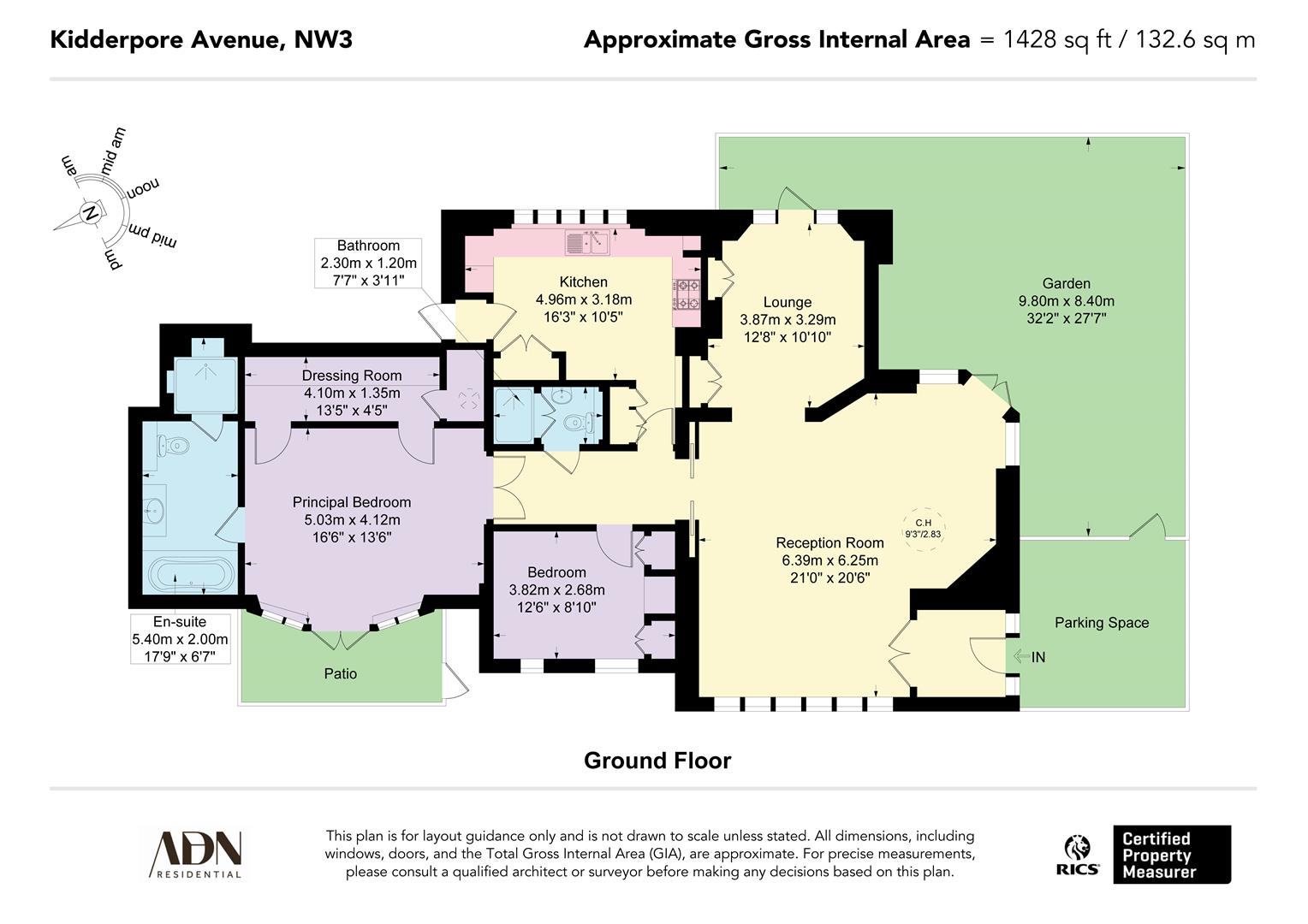 Kidderpore Avenue, London floorplan